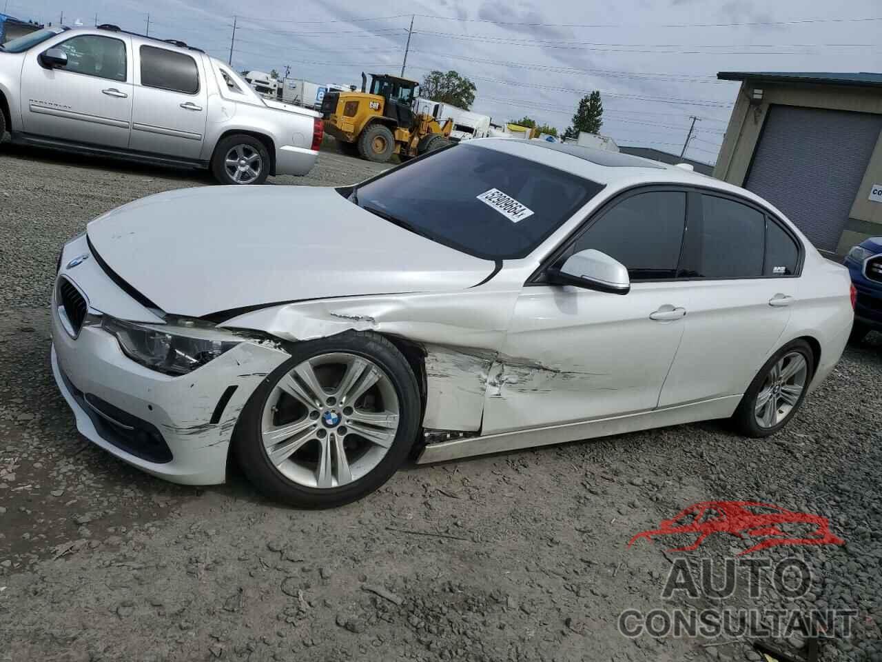 BMW 3 SERIES 2016 - WBA8F1C50GK439094