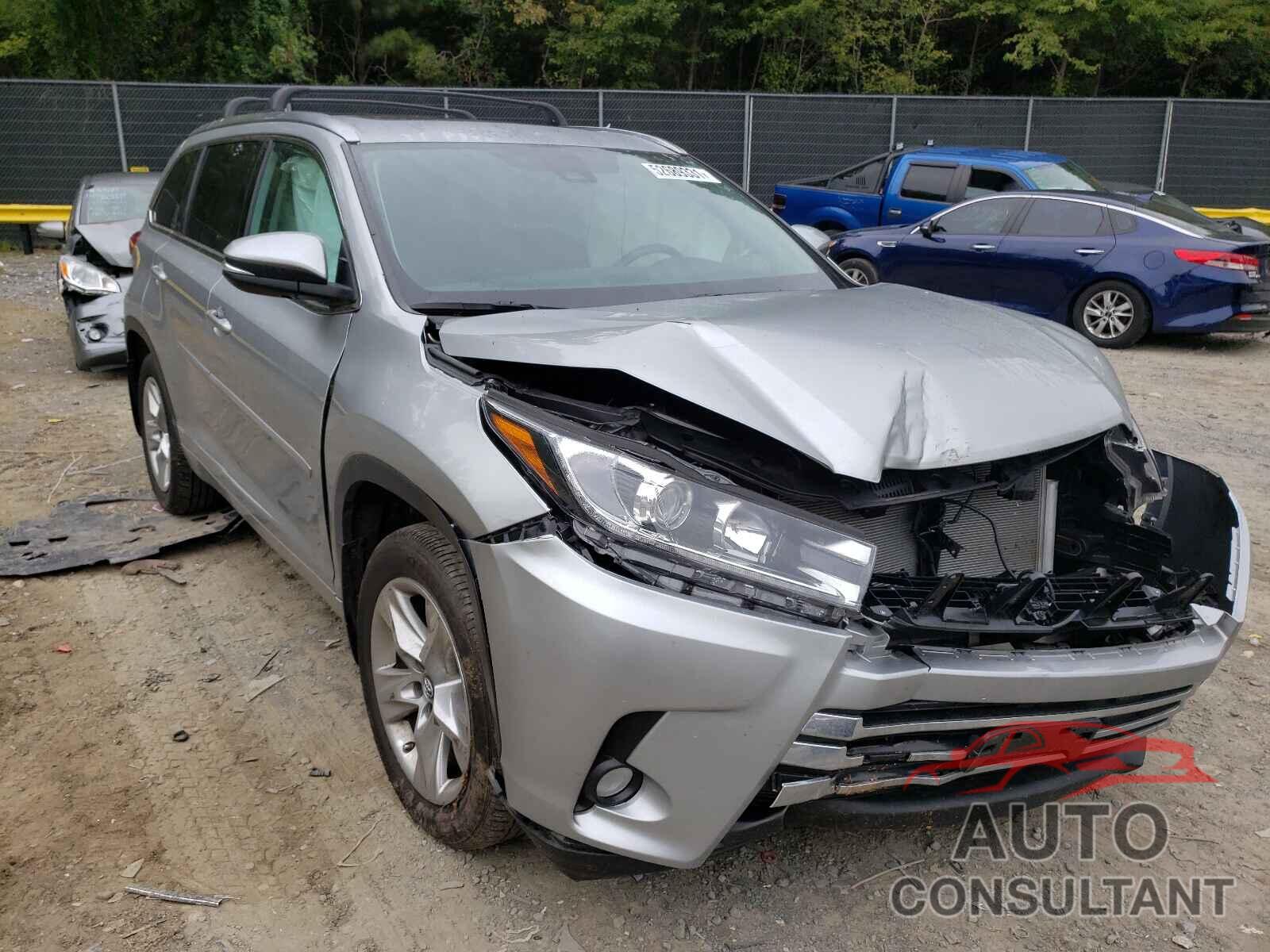TOYOTA HIGHLANDER 2018 - 5TDDZRFH9JS882082