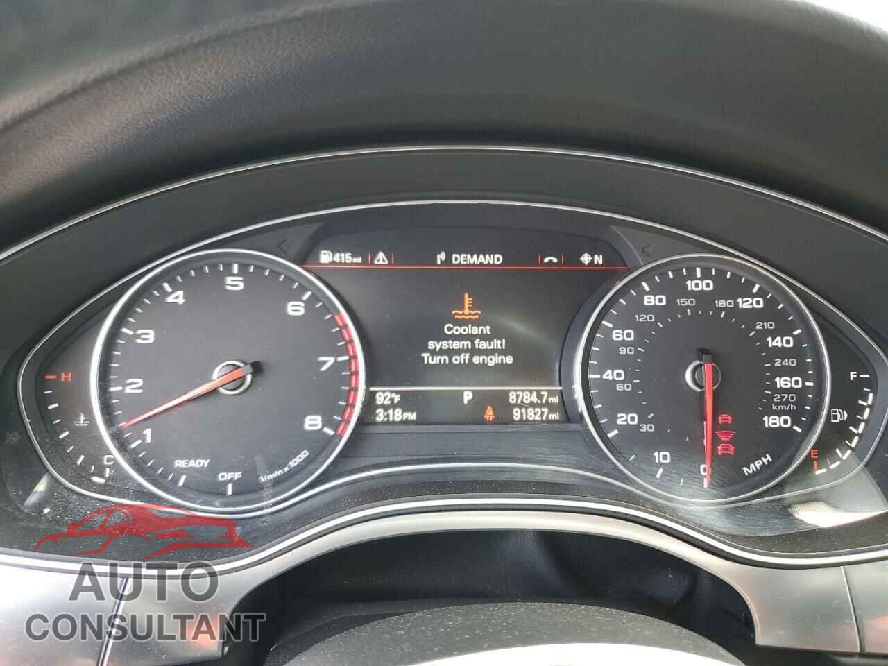 AUDI A6 2018 - WAUG3AFC8JN025016