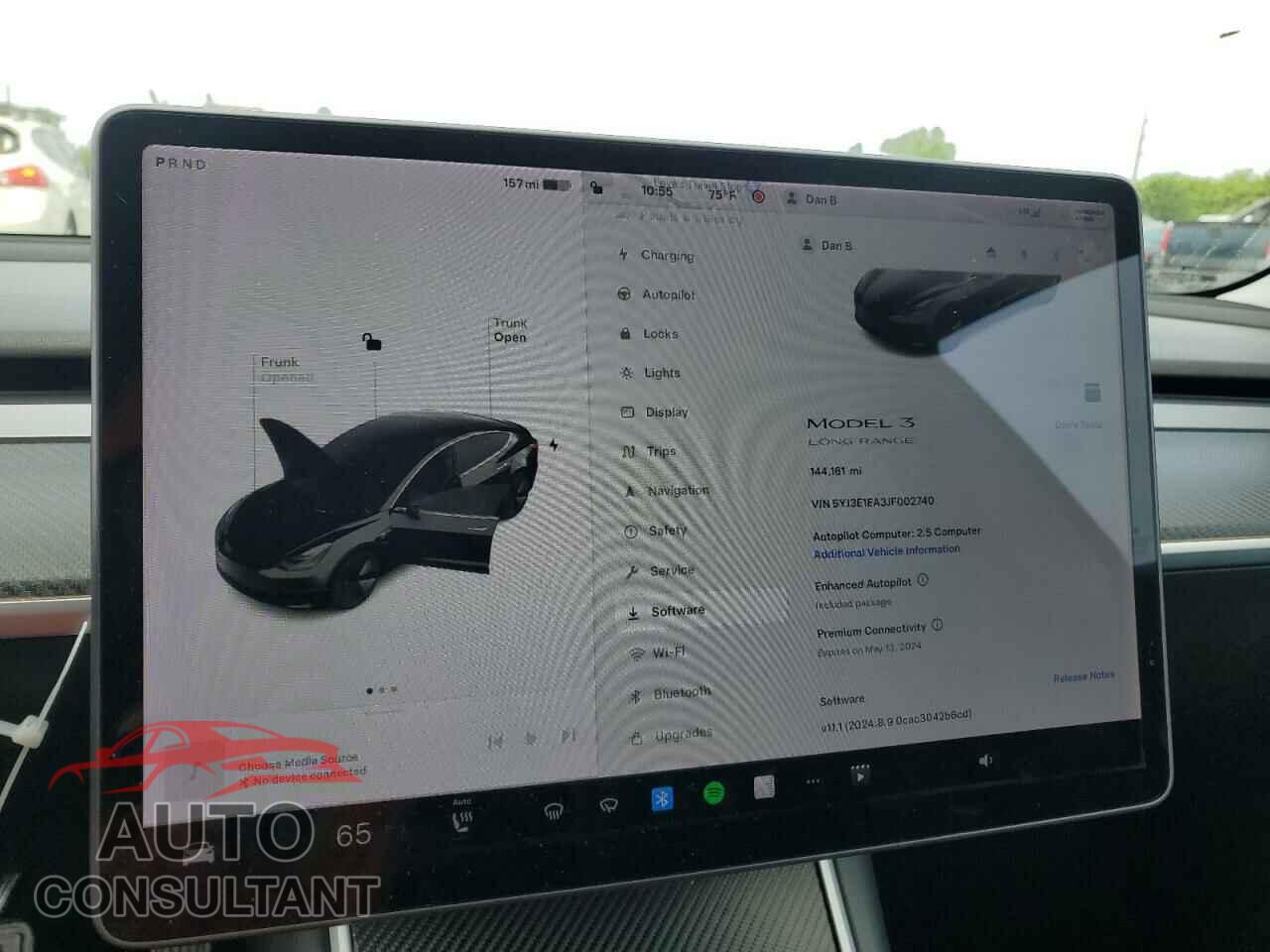 TESLA MODEL 3 2018 - 5YJ3E1EA3JF002740