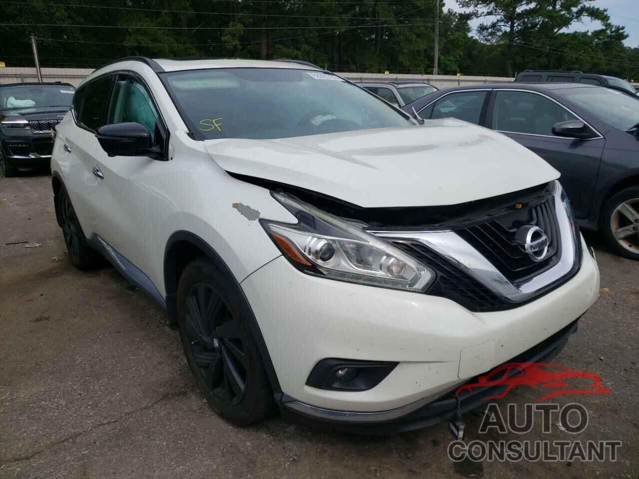 NISSAN MURANO 2017 - 5N1AZ2MG8HN149439