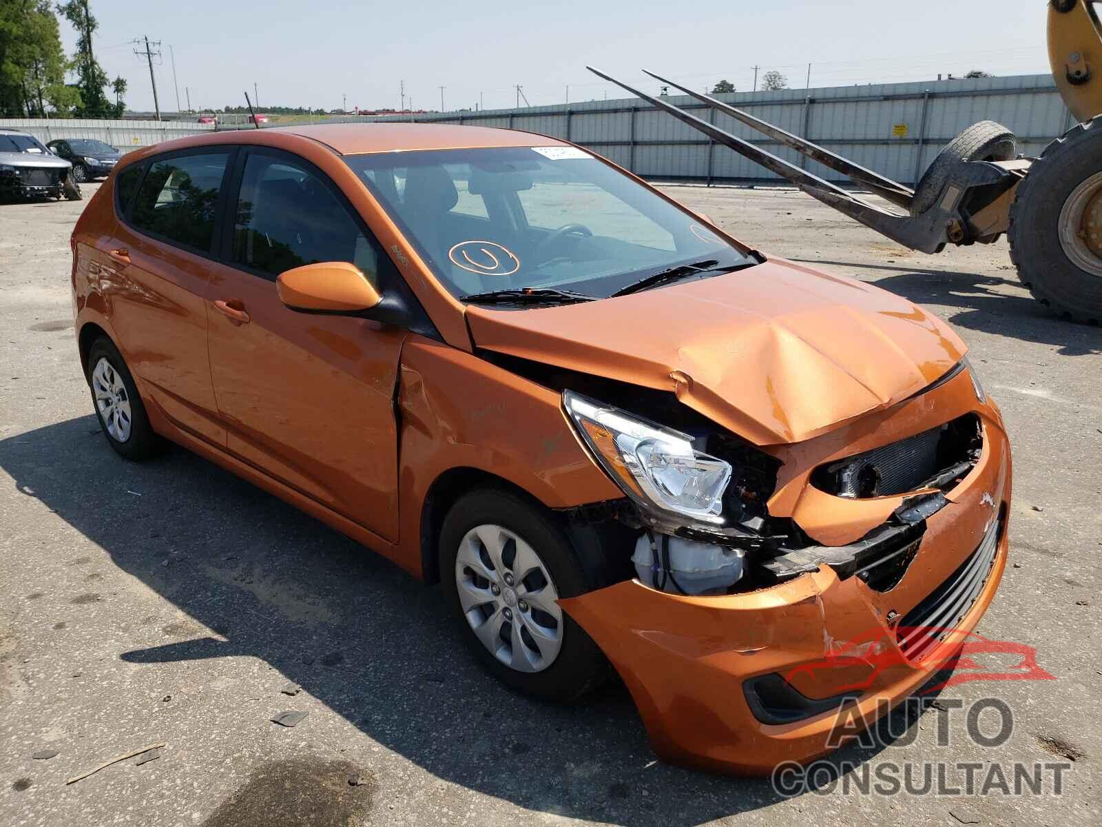 HYUNDAI ACCENT 2017 - KMHCT5AEXHU328117