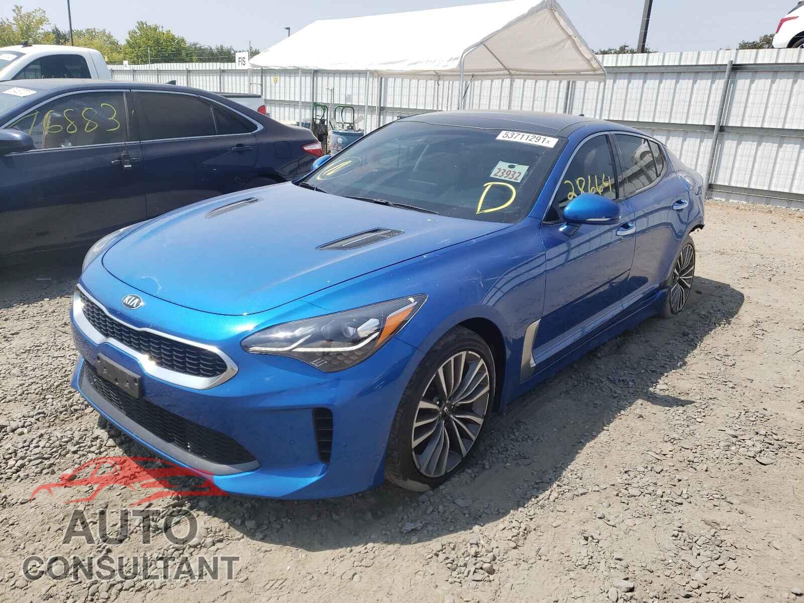 KIA STINGER 2018 - KNAE25LAXJ6037408