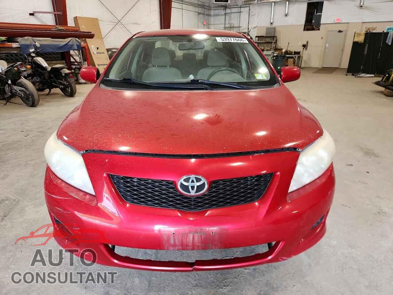TOYOTA COROLLA 2009 - JTDBL40E89J046573