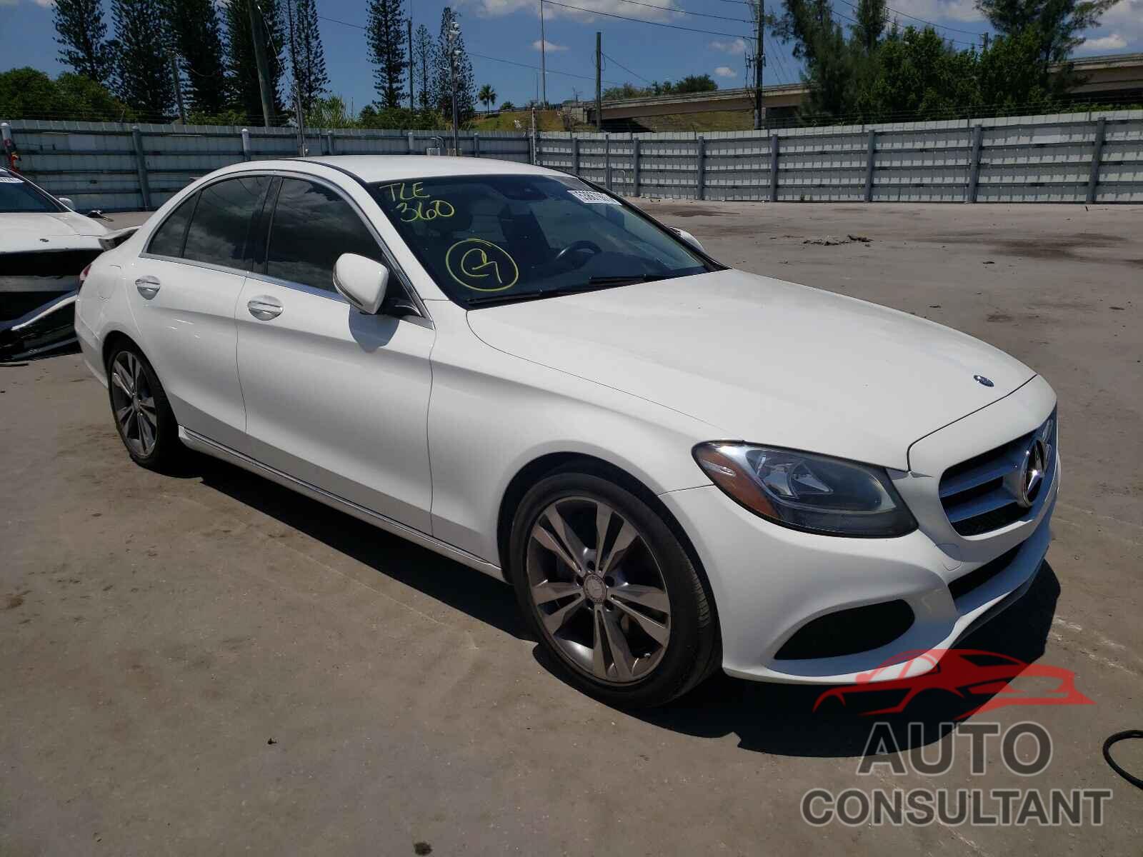 MERCEDES-BENZ C-CLASS 2016 - 55SWF4JB1GU119122