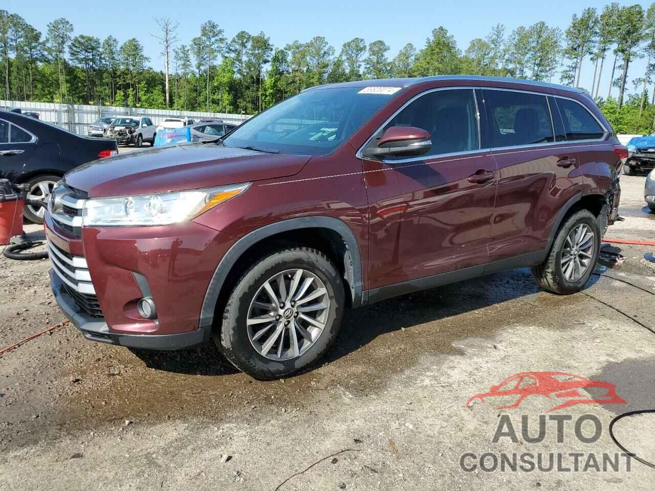 TOYOTA HIGHLANDER 2019 - 5TDKZRFH9KS350355