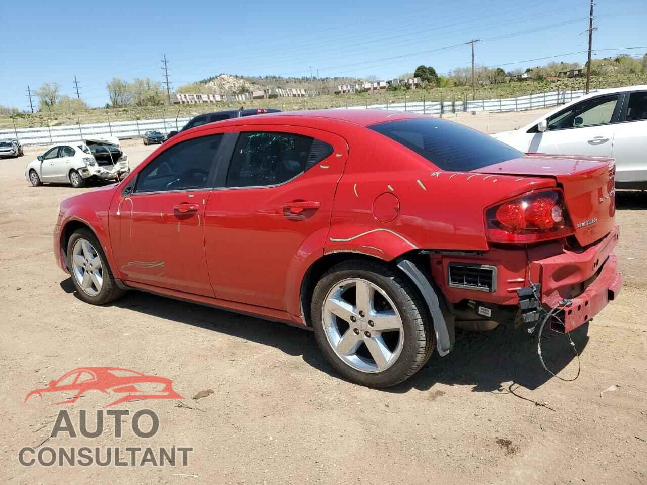DODGE AVENGER 2013 - 1C3CDZAB4DN725815