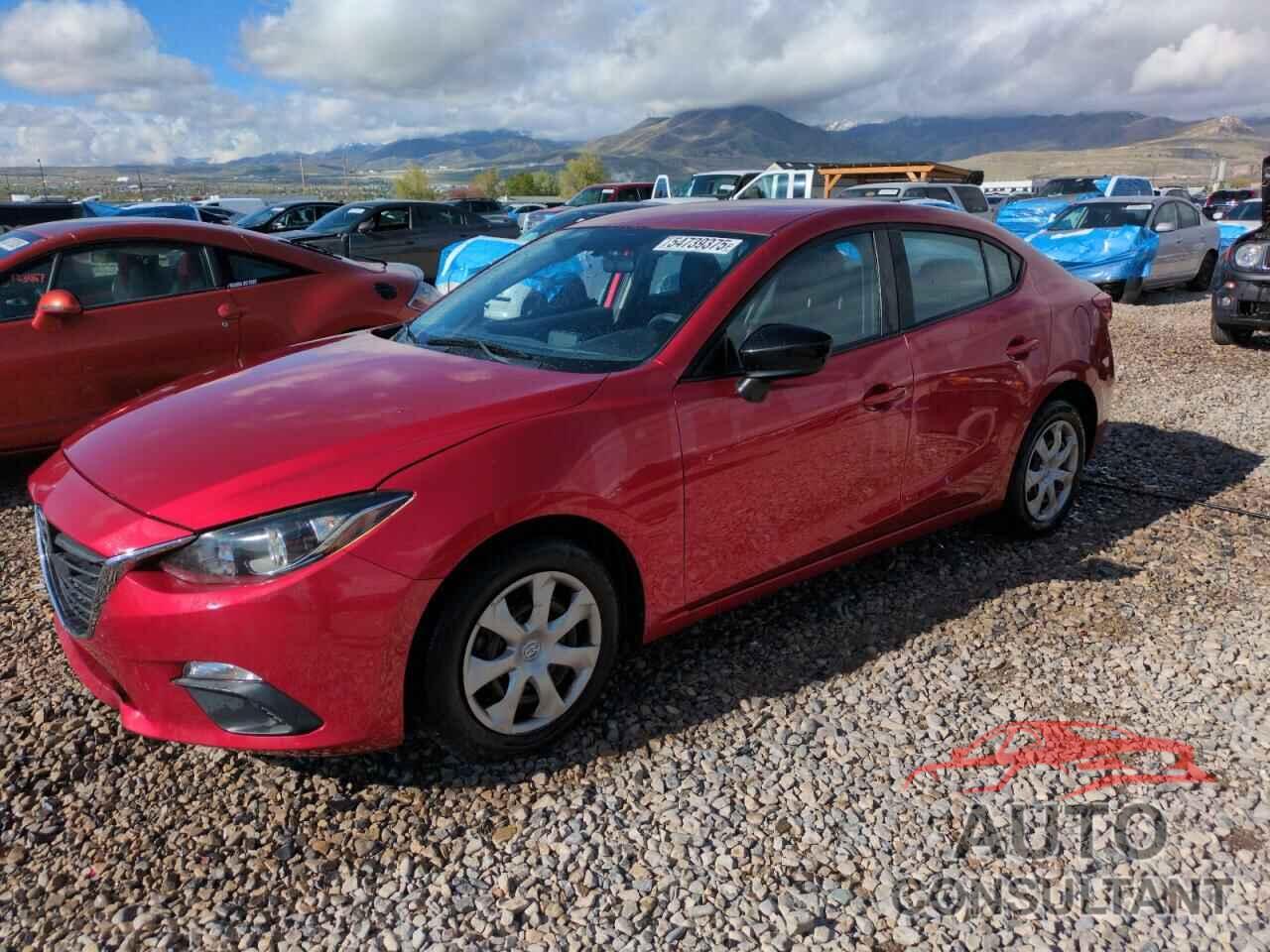 MAZDA 3 2015 - JM1BM1T72F1228385