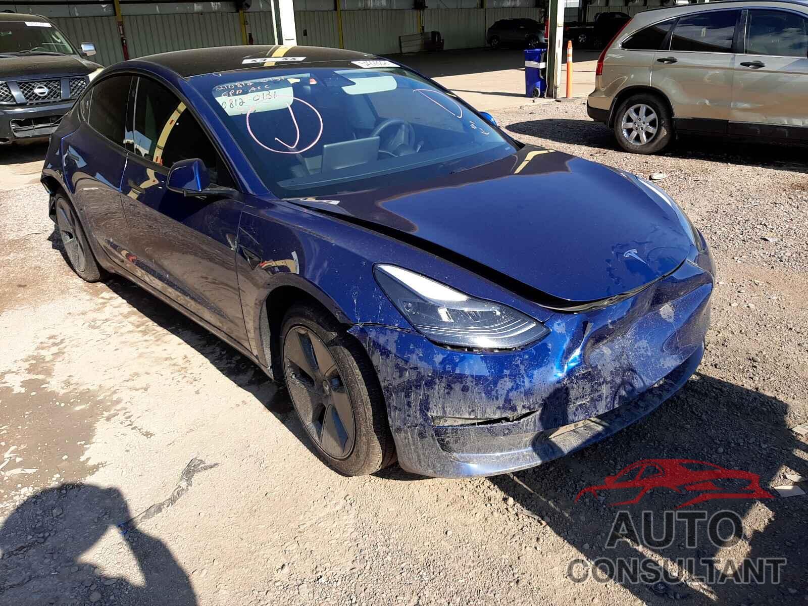 TESLA MODEL 3 2021 - 5YJ3E1EA9MF876367