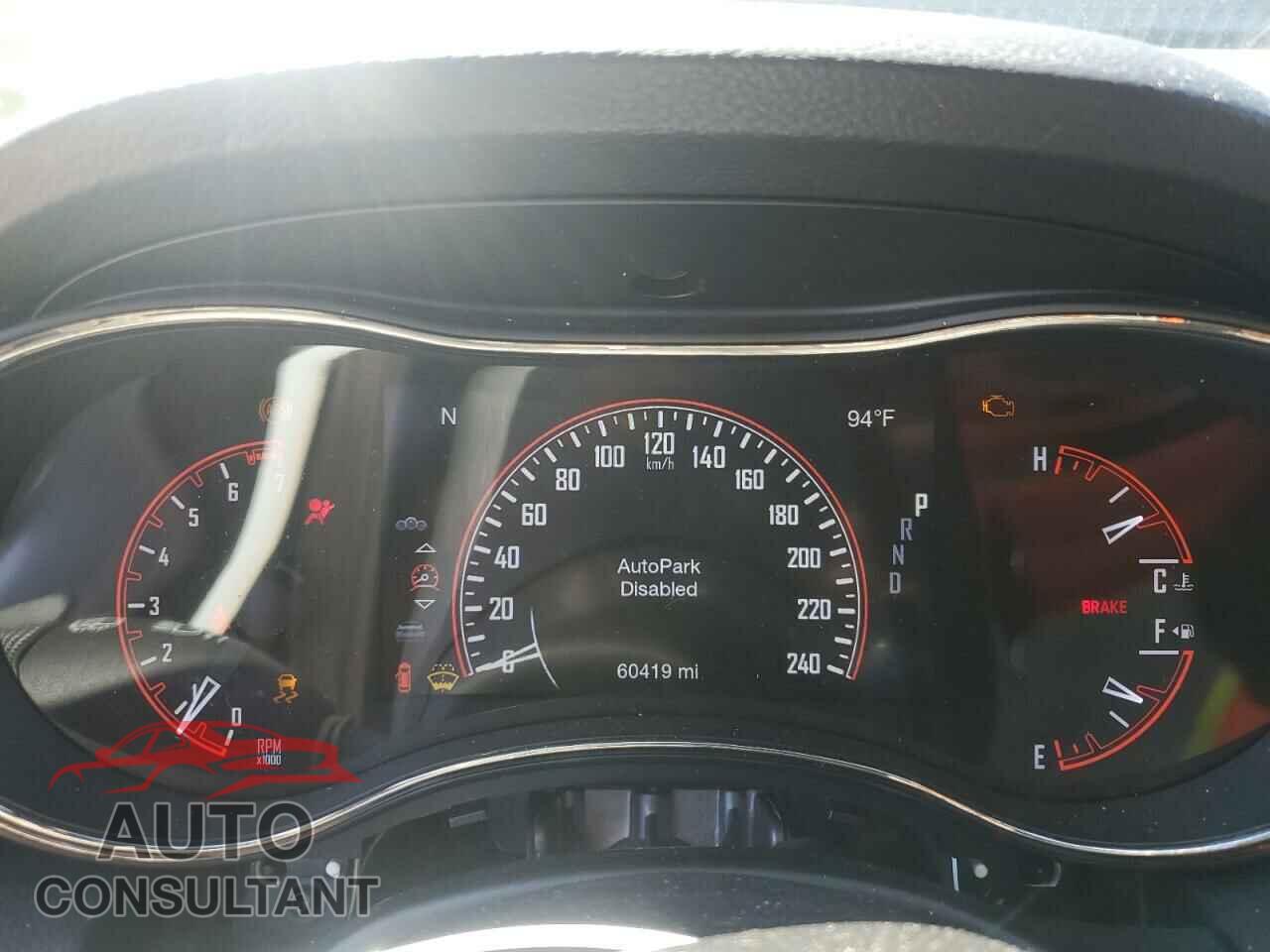 DODGE DURANGO 2019 - 1C4RDJDGXKC536206