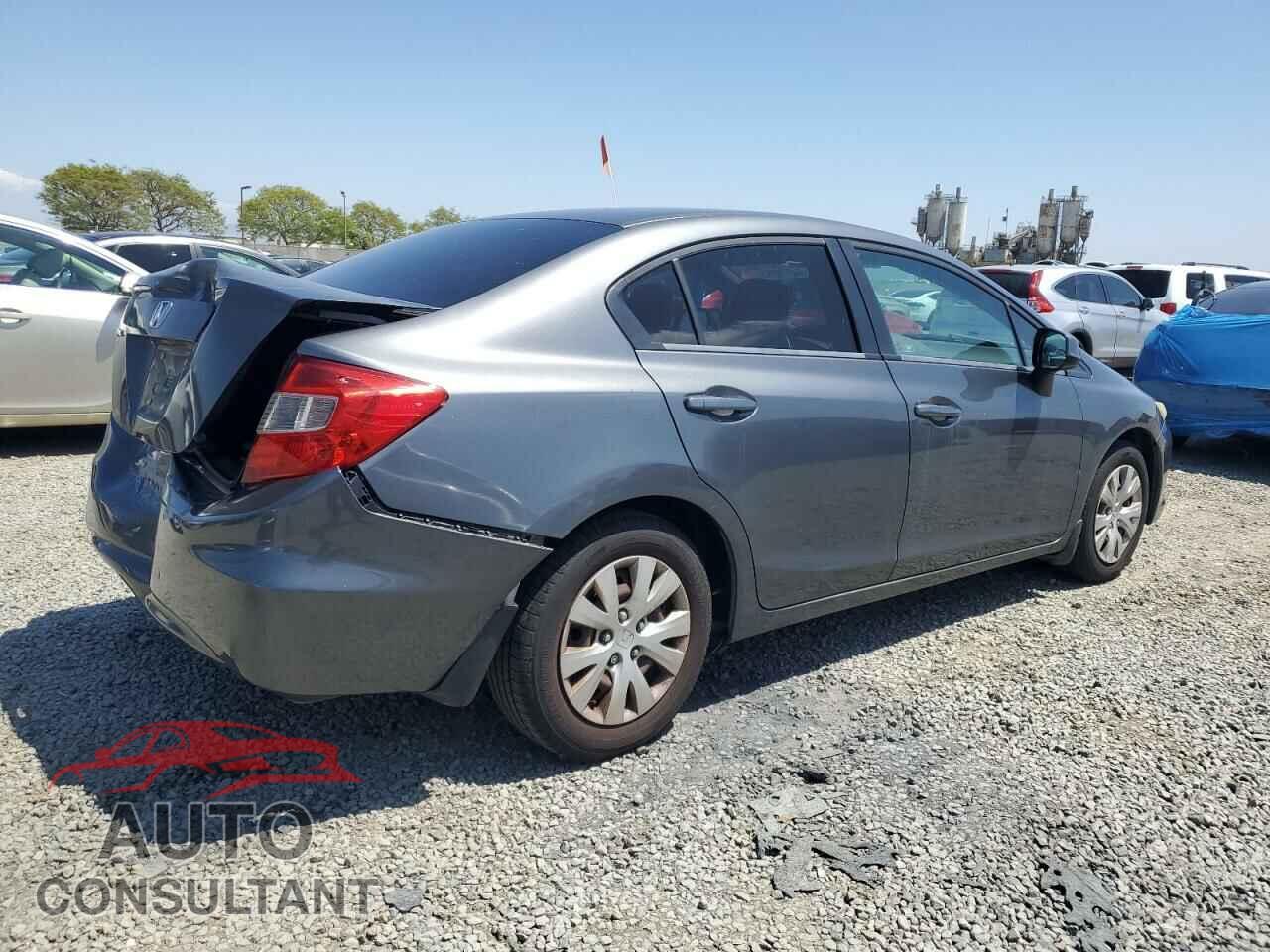 HONDA CIVIC 2012 - 19XFB2F55CE336743