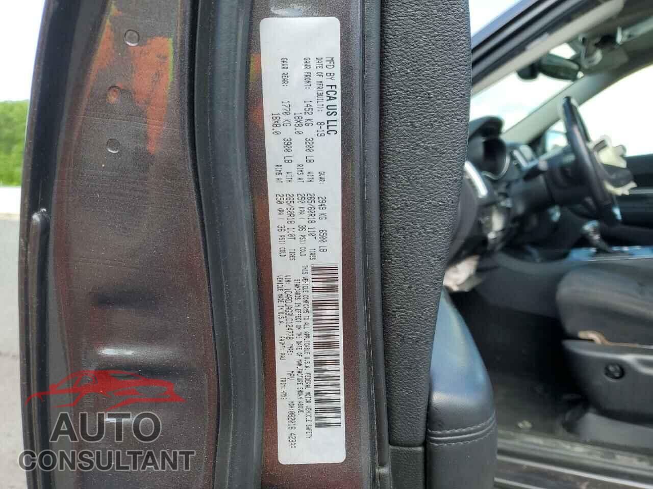 DODGE DURANGO 2020 - 1C4RDJAG3LC124778
