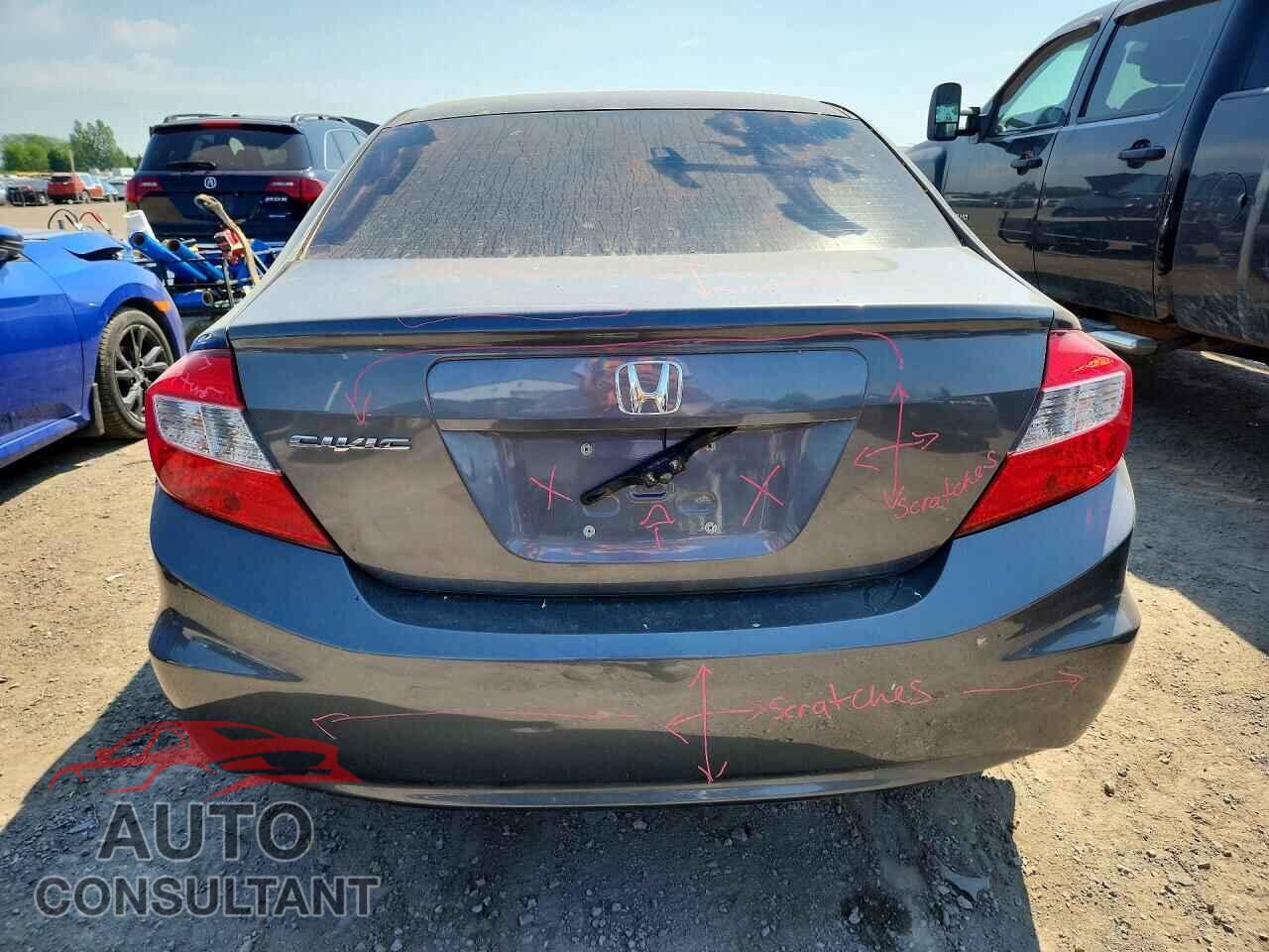 HONDA CIVIC 2012 - 2HGFB2F41CH059716