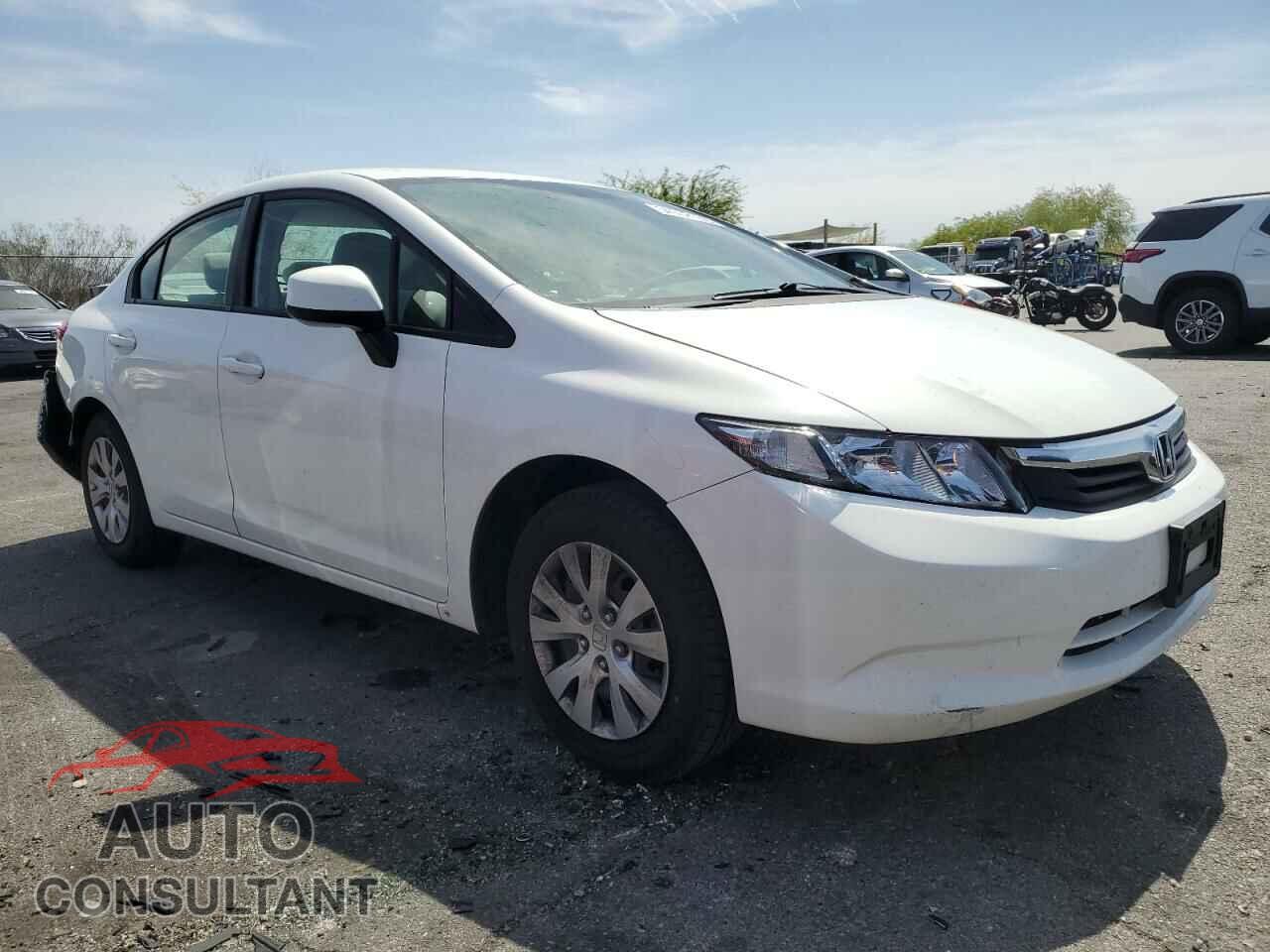 HONDA CIVIC 2012 - 19XFB2F54CE350259