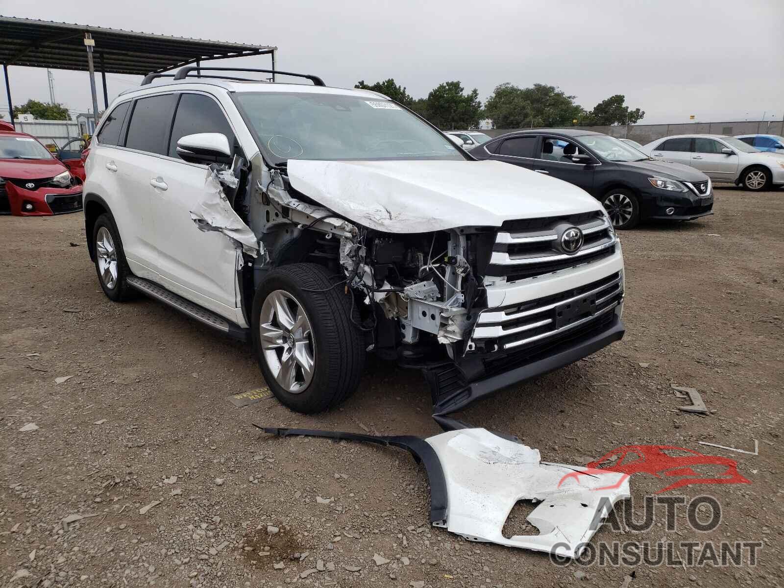 TOYOTA HIGHLANDER 2019 - 5TDYZRFH0KS327332