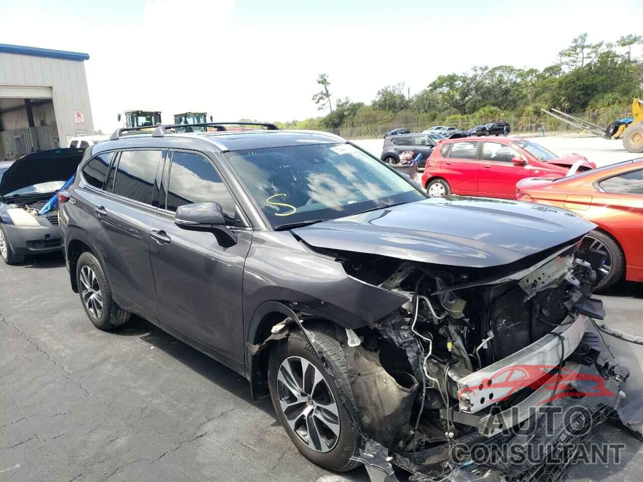 TOYOTA HIGHLANDER 2021 - 5TDGZRBH0MS532962