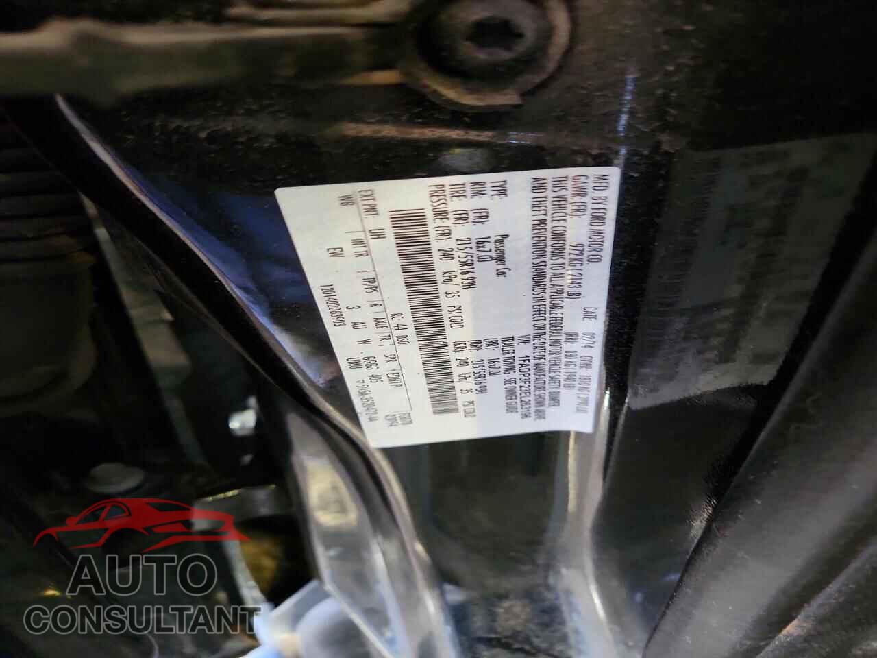 FORD FOCUS 2014 - 1FADP3F23EL263196
