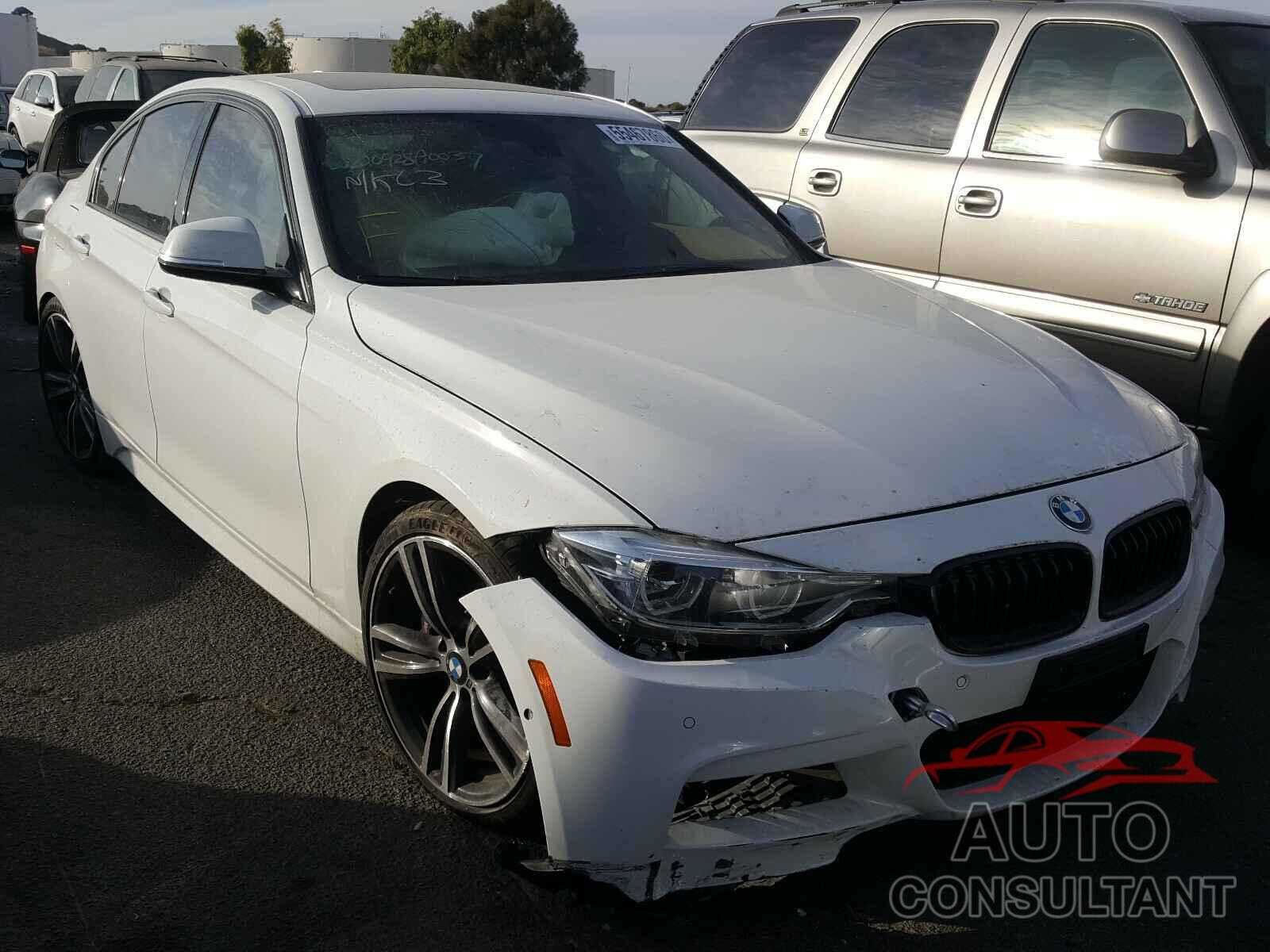 BMW 3 SERIES 2016 - WBA8B3G5XGNT92513