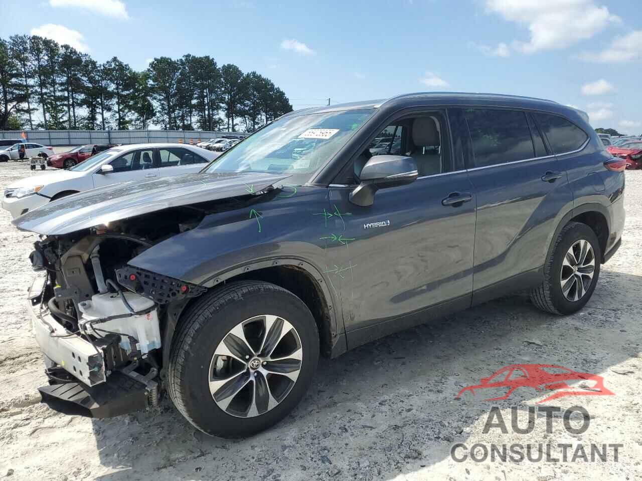 TOYOTA HIGHLANDER 2020 - 5TDGARAH8LS501630