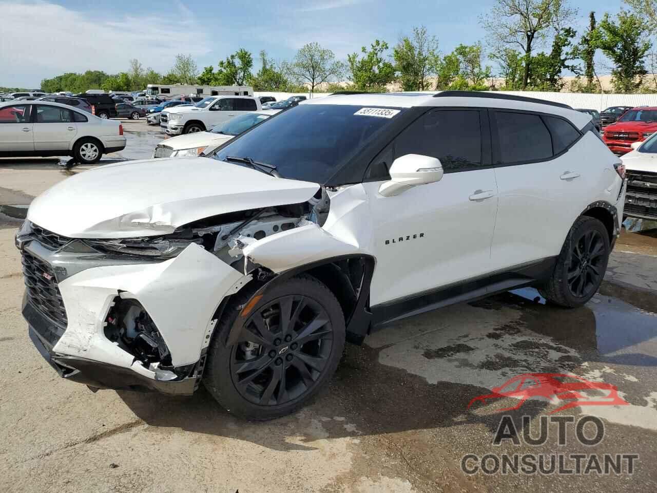 CHEVROLET BLAZER 2021 - 3GNKBKRS3MS548714