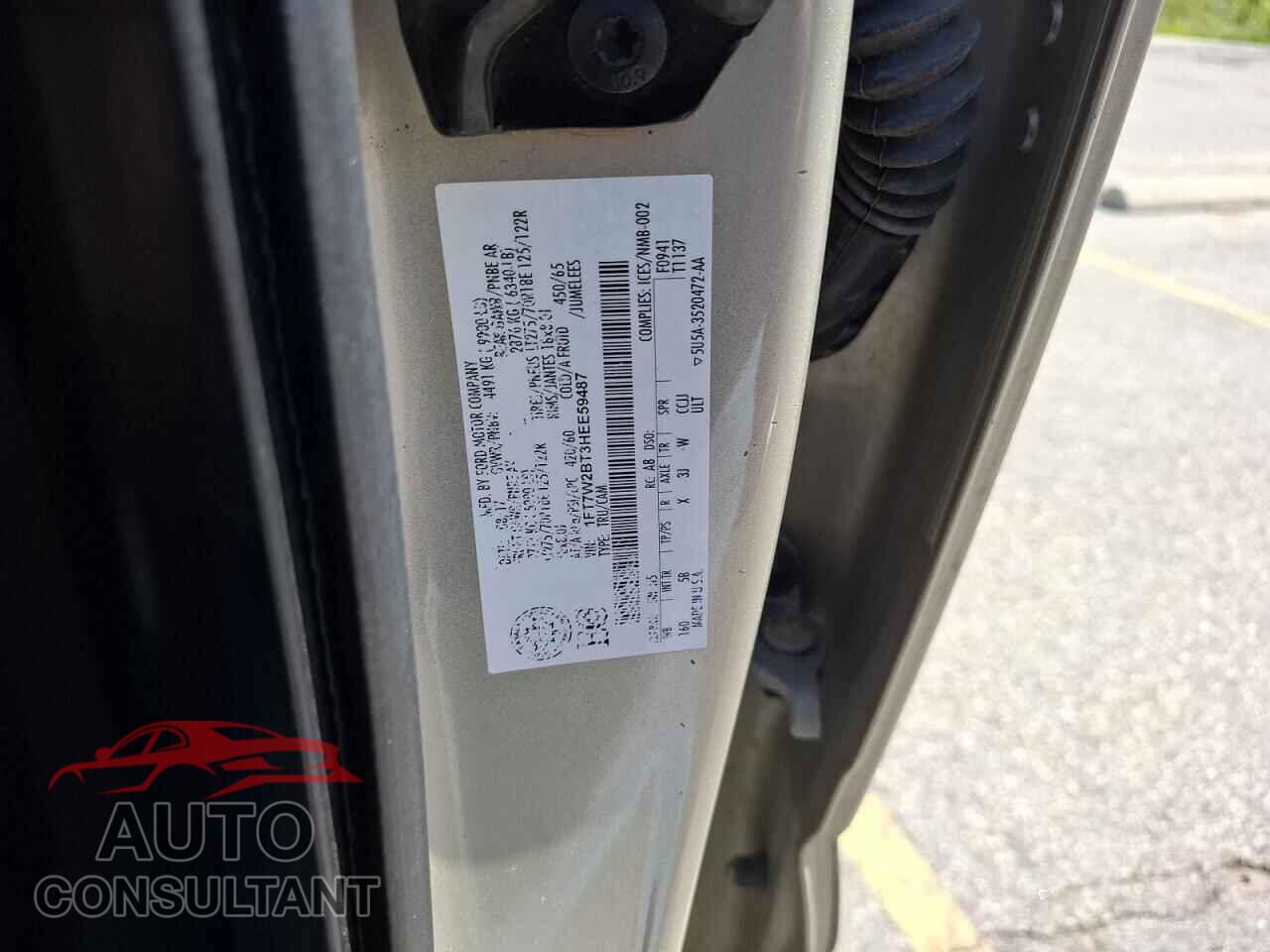 FORD F250 2017 - 1FT7W2BT3HEE59487