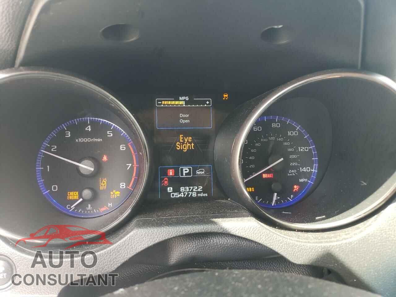 SUBARU OUTBACK 2019 - 4S4BSAFC5K3395672