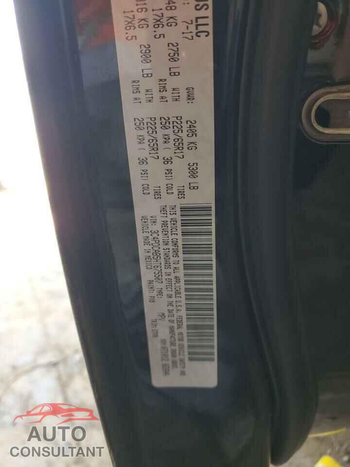 DODGE JOURNEY 2017 - 3C4PDCAB5HT675507