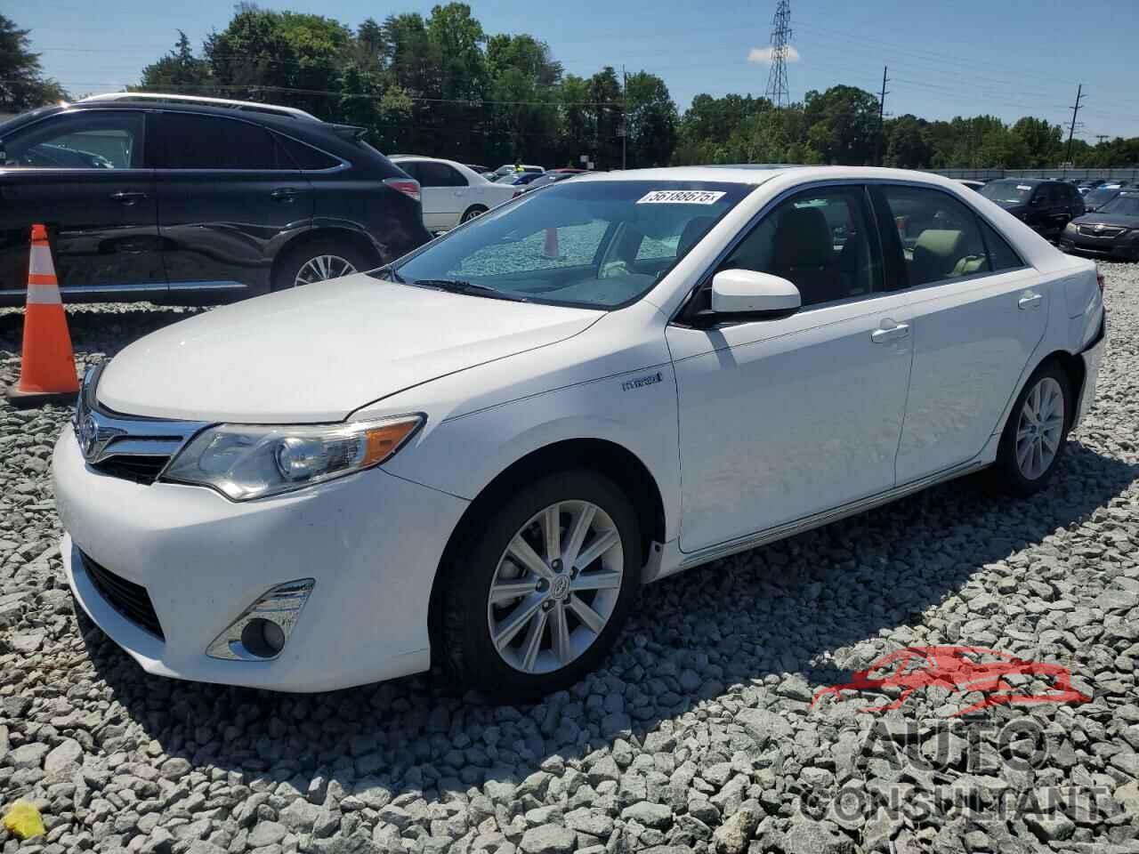 TOYOTA CAMRY 2012 - 4T1BD1FK8CU056627