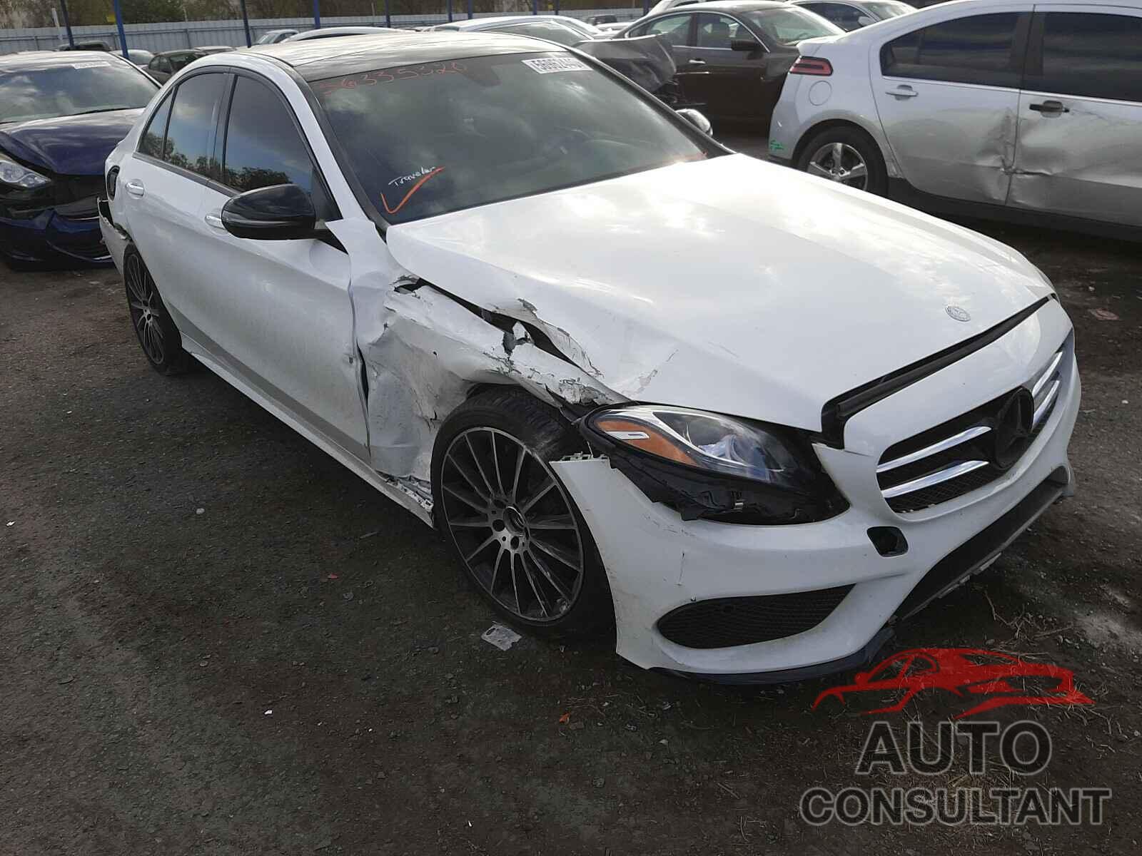 MERCEDES-BENZ C CLASS 2017 - 55SWF4JB7HU229366