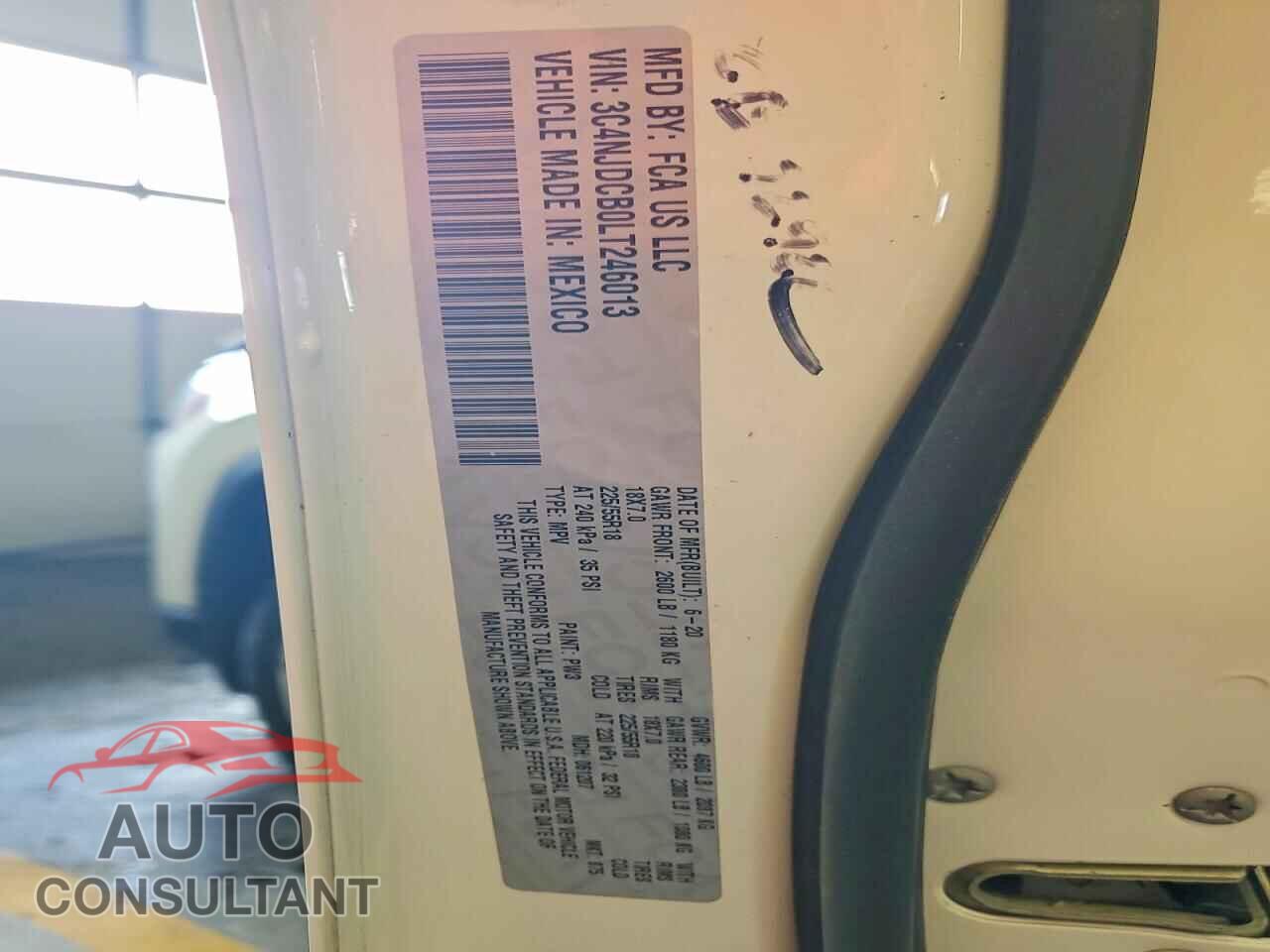 JEEP COMPASS 2020 - 3C4NJDCB0LT246013