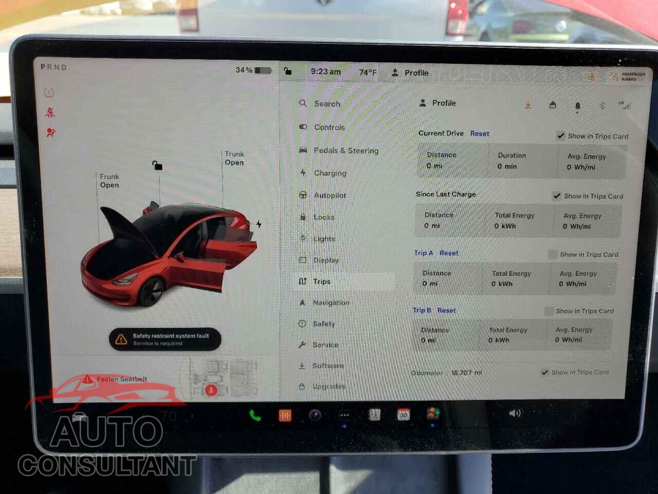 TESLA MODEL 3 2023 - 5YJ3E1EA8PF460301