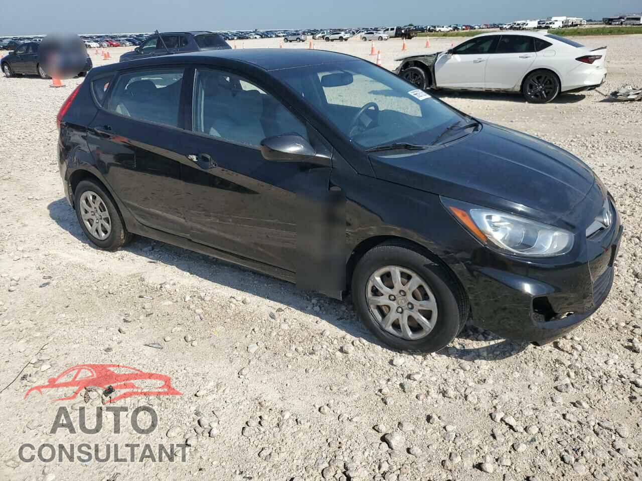 HYUNDAI ACCENT 2013 - KMHCT5AE6DU073086