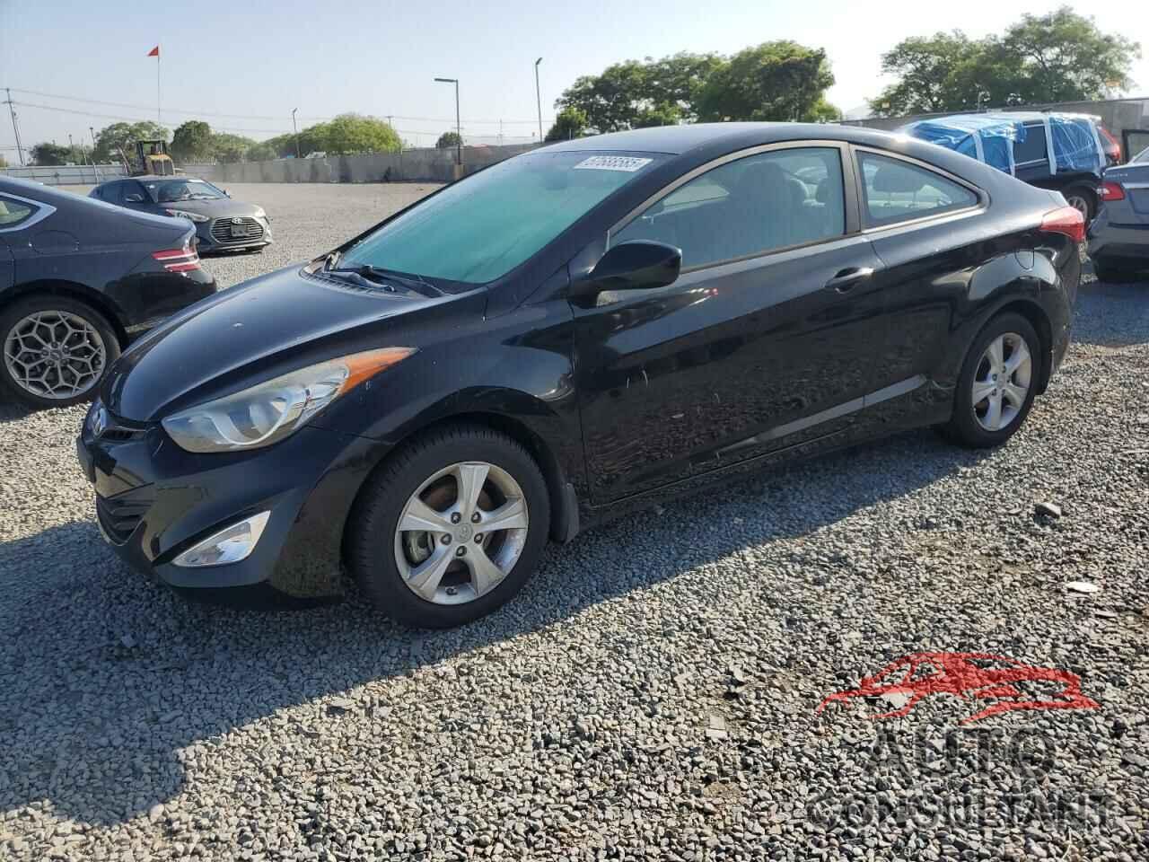 HYUNDAI ELANTRA 2013 - KMHDH6AE9DU018739