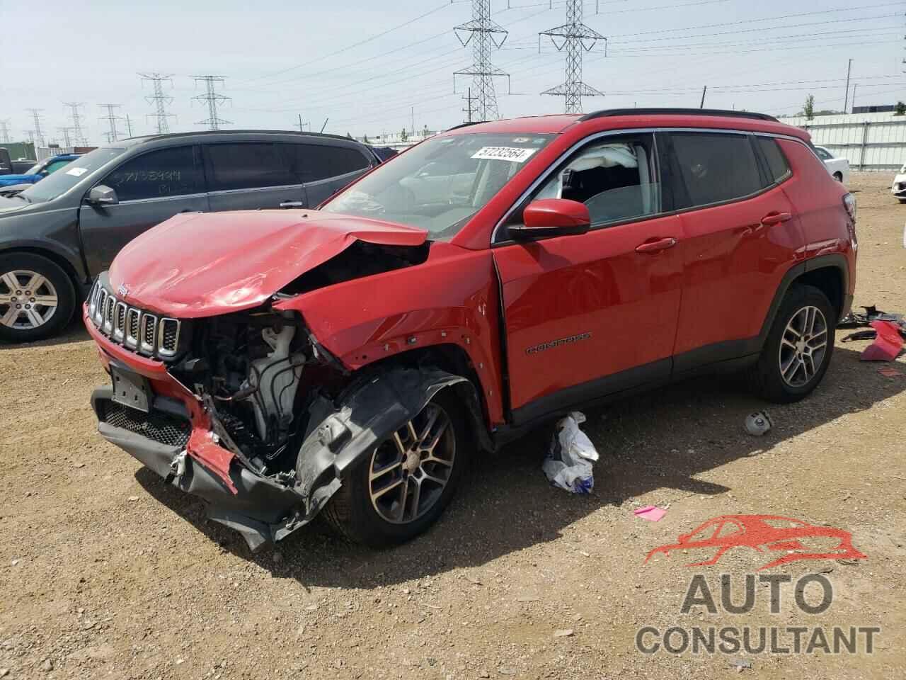 JEEP COMPASS 2017 - 3C4NJDBBXHT631541