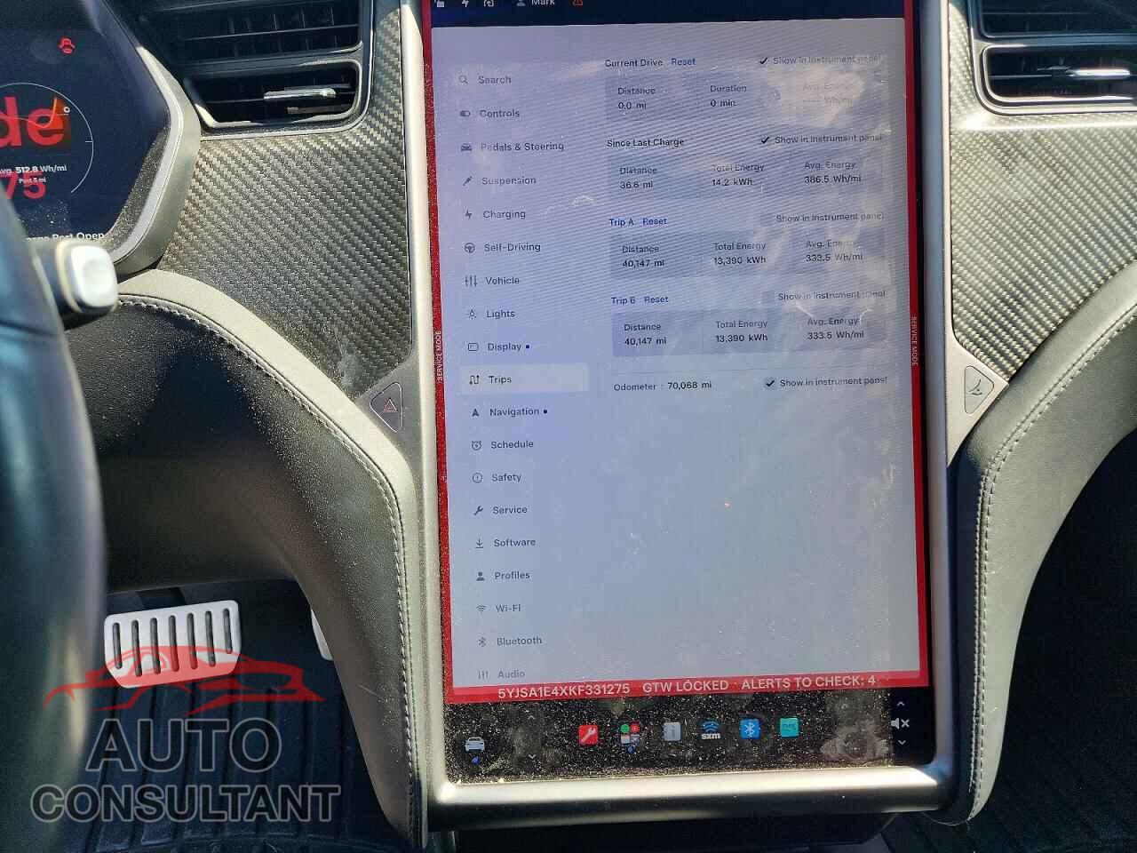 TESLA MODEL S 2019 - 5YJSA1E4XKF331275
