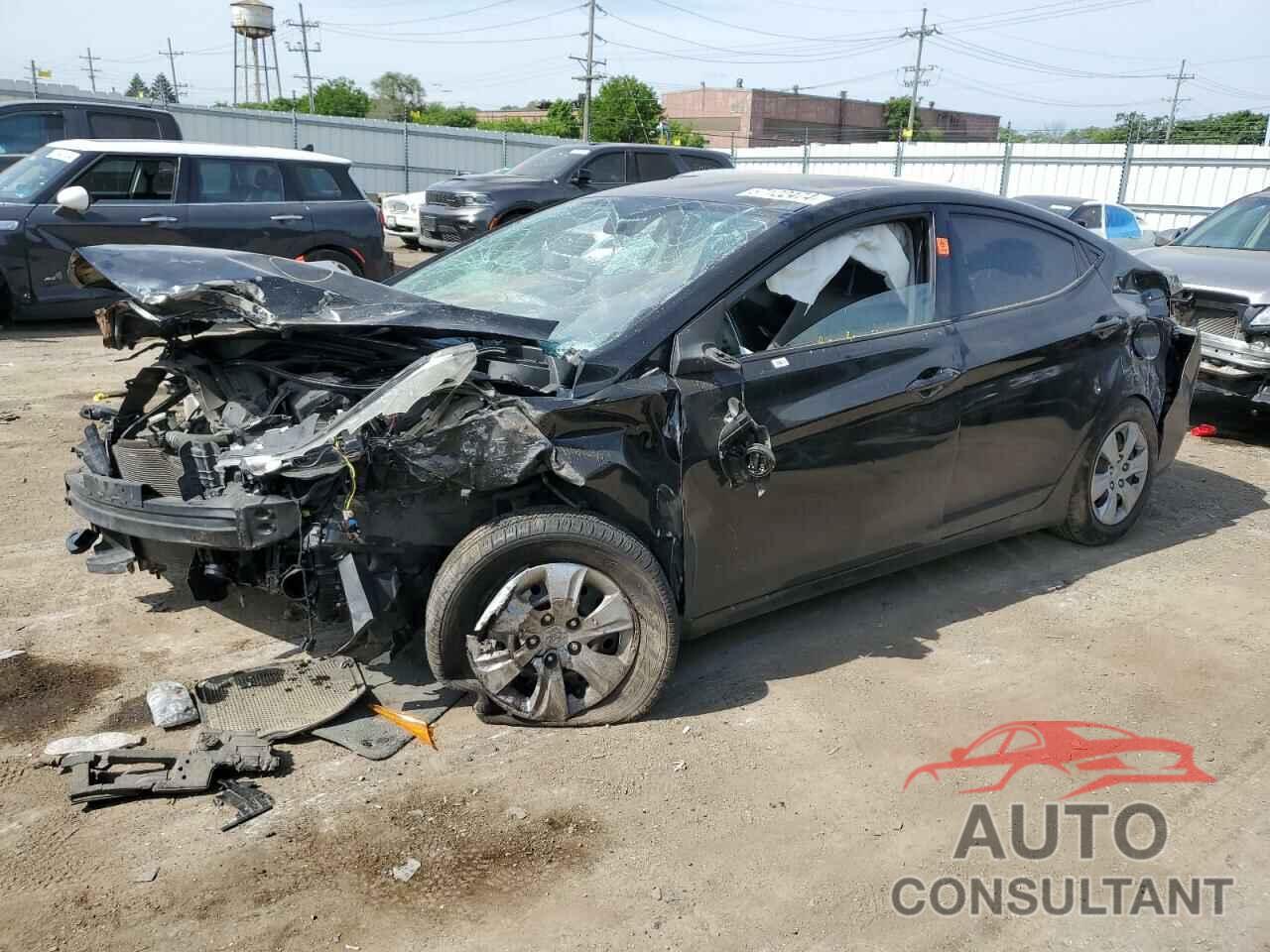 HYUNDAI ELANTRA 2016 - KMHDH4AE9GU581752