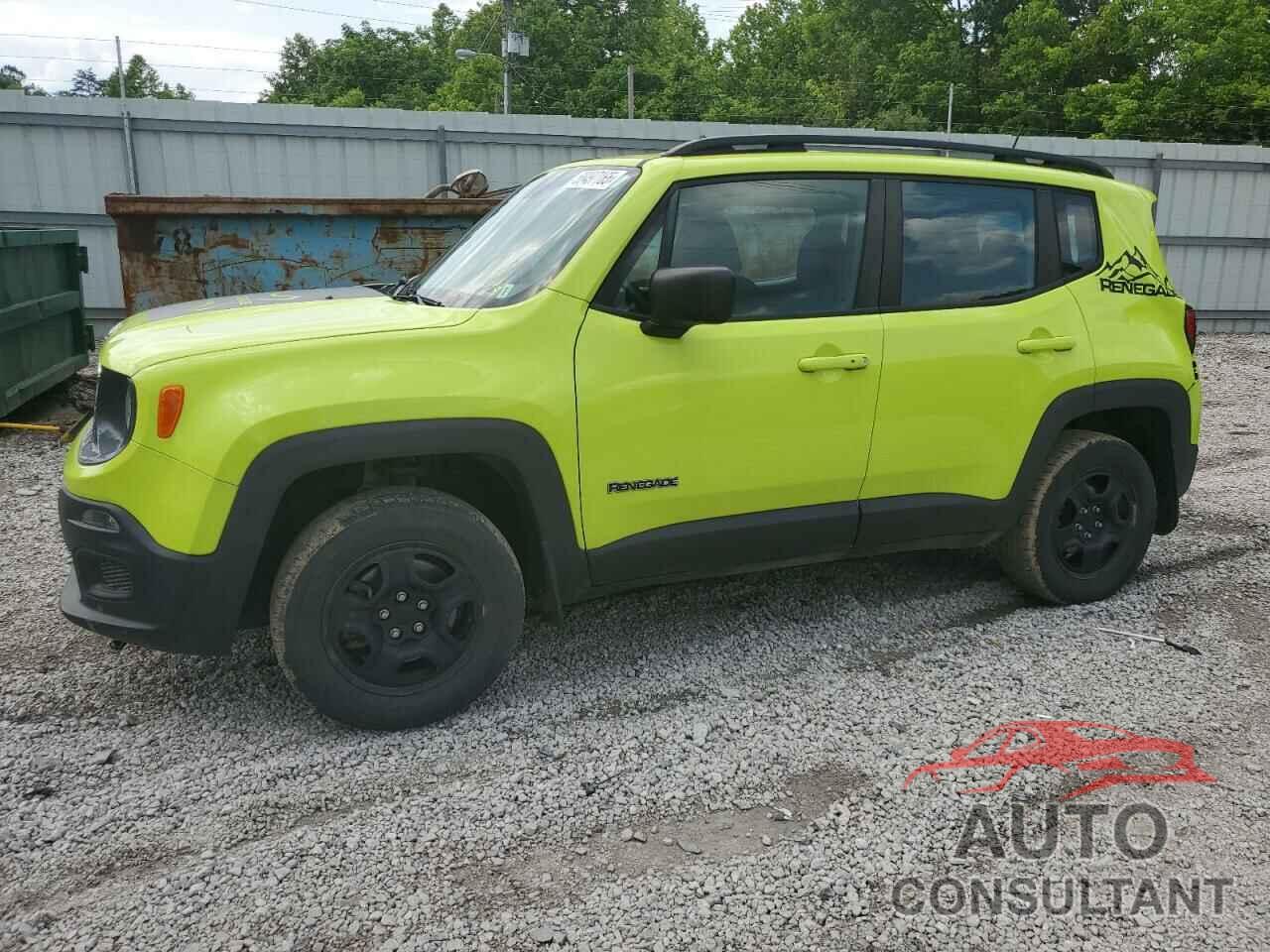JEEP RENEGADE 2017 - ZACCJBAB2HPG05598