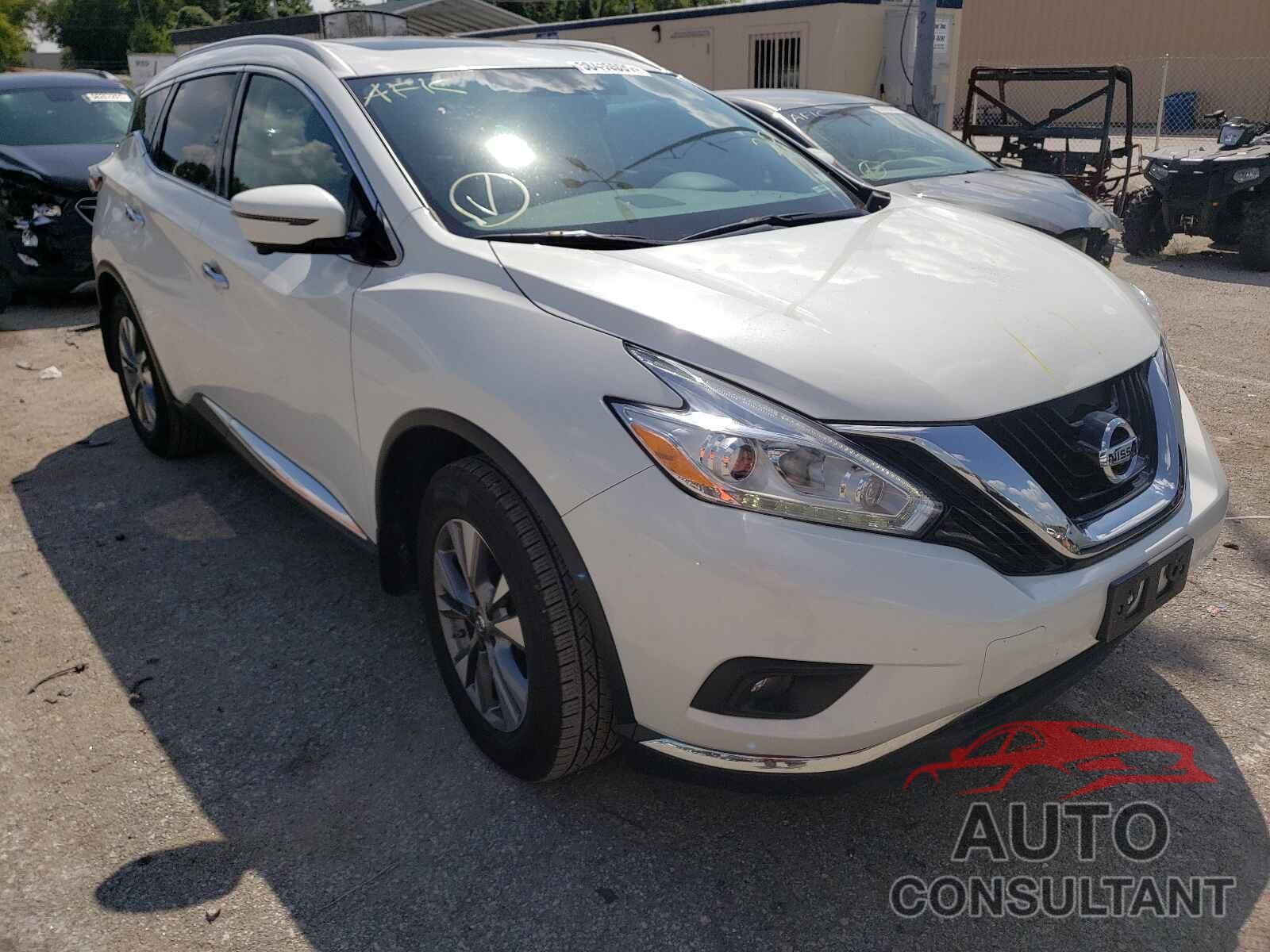 NISSAN MURANO 2017 - 5N1AZ2MG6HN175747