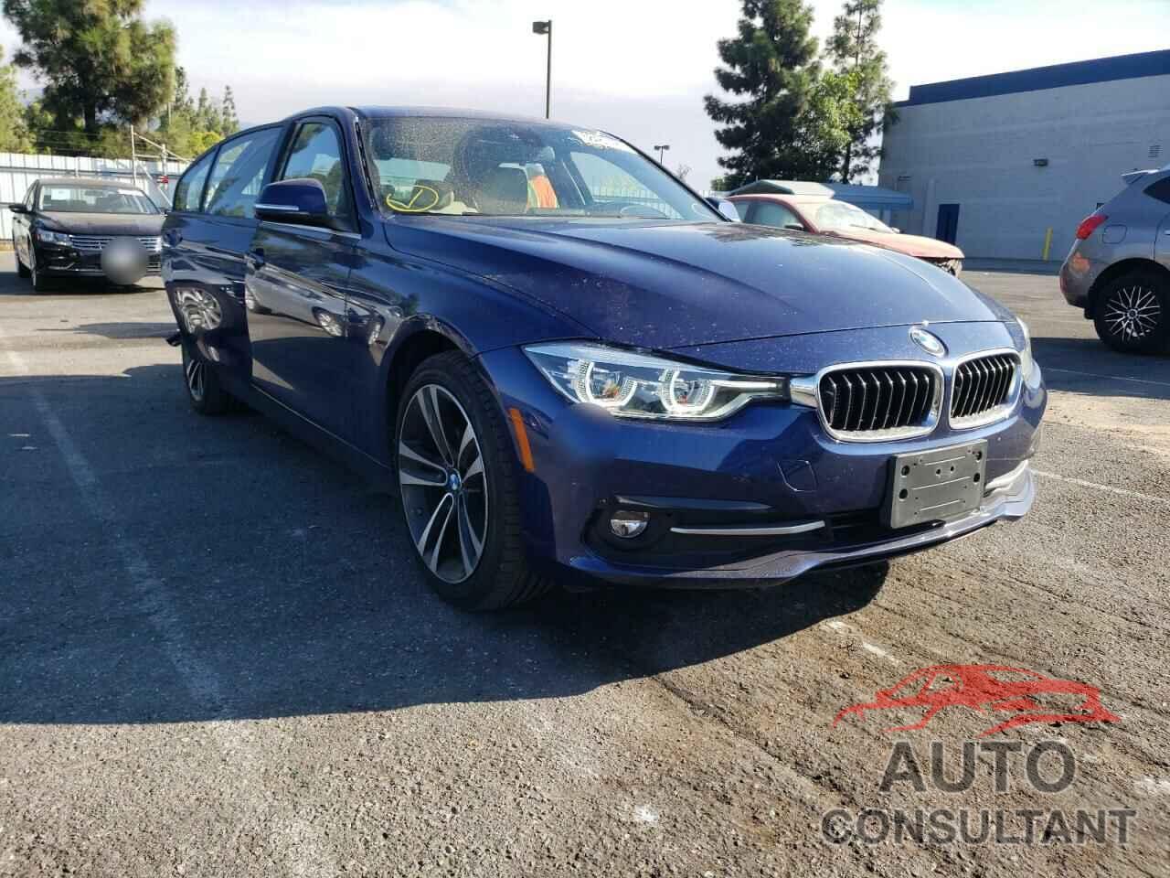 BMW 3 SERIES 2018 - WBA8E5C54JA507629