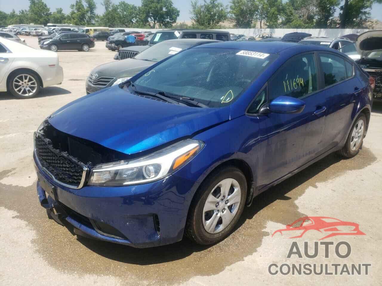 KIA FORTE 2017 - 3KPFK4A79HE038613