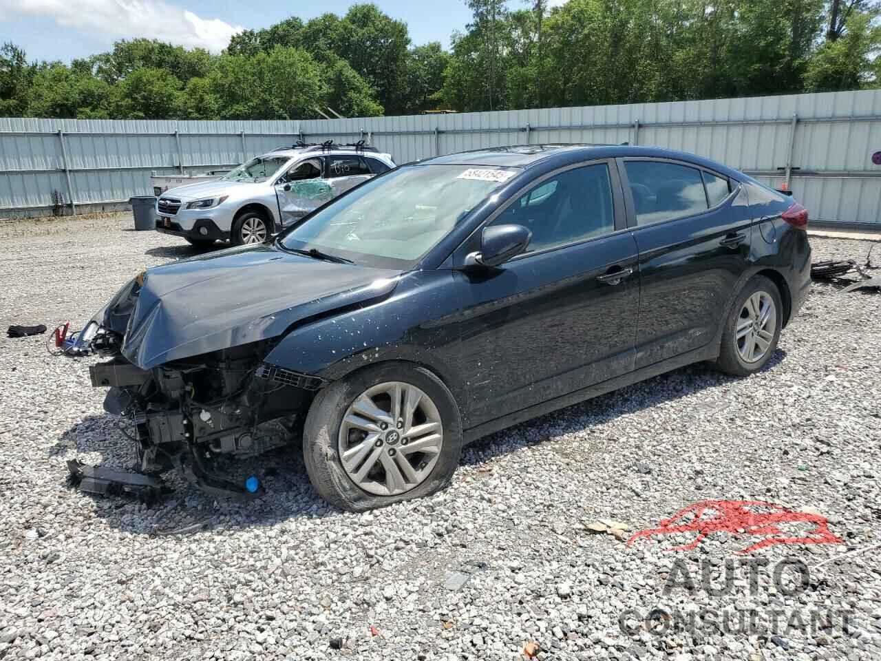 HYUNDAI ELANTRA 2020 - KMHD84LF9LU072289