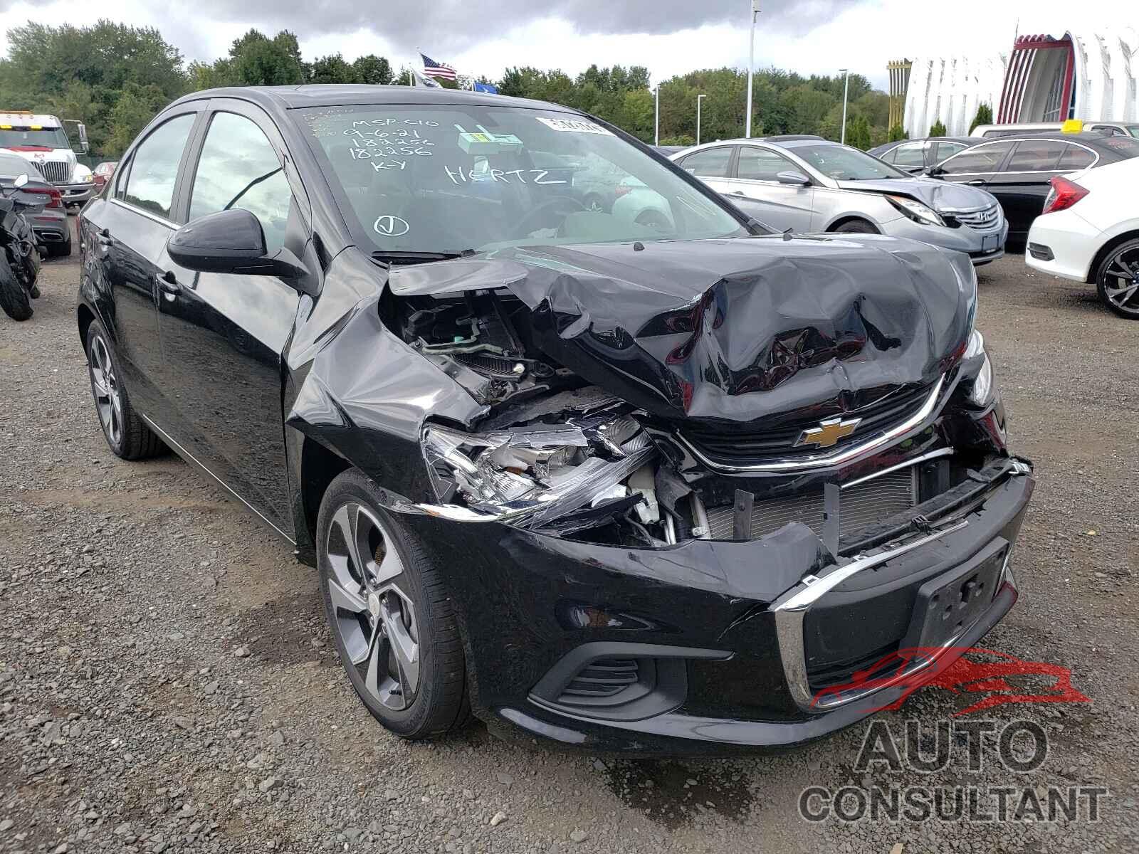 CHEVROLET SONIC 2020 - 1G1JF5SB6L4119658