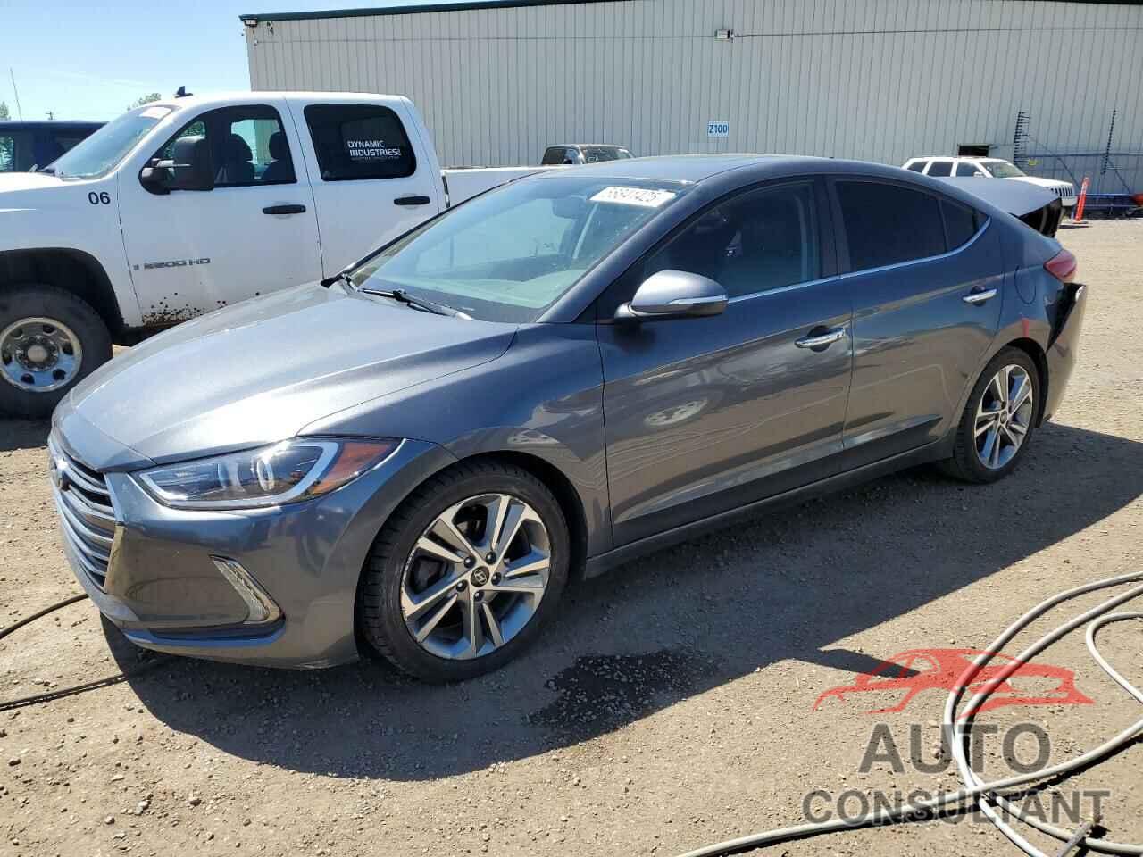 HYUNDAI ELANTRA 2017 - KMHD84LF9HU219993