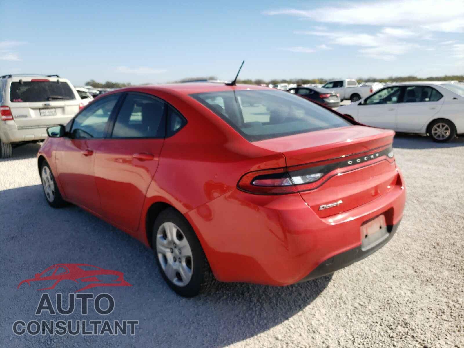 DODGE DART 2016 - 1C3CDFAA7GD704022
