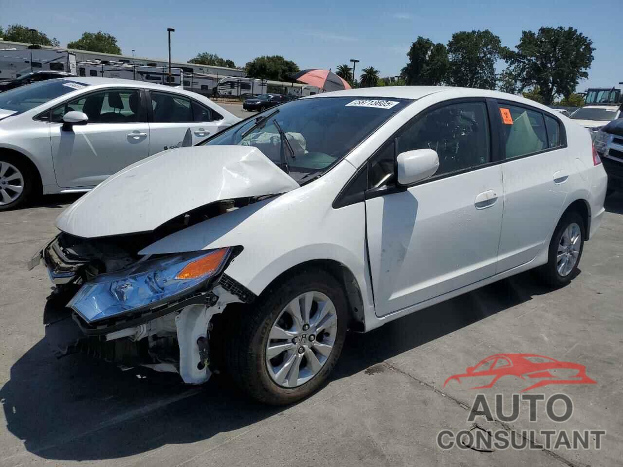 HONDA INSIGHT 2013 - JHMZE2H70DS006086