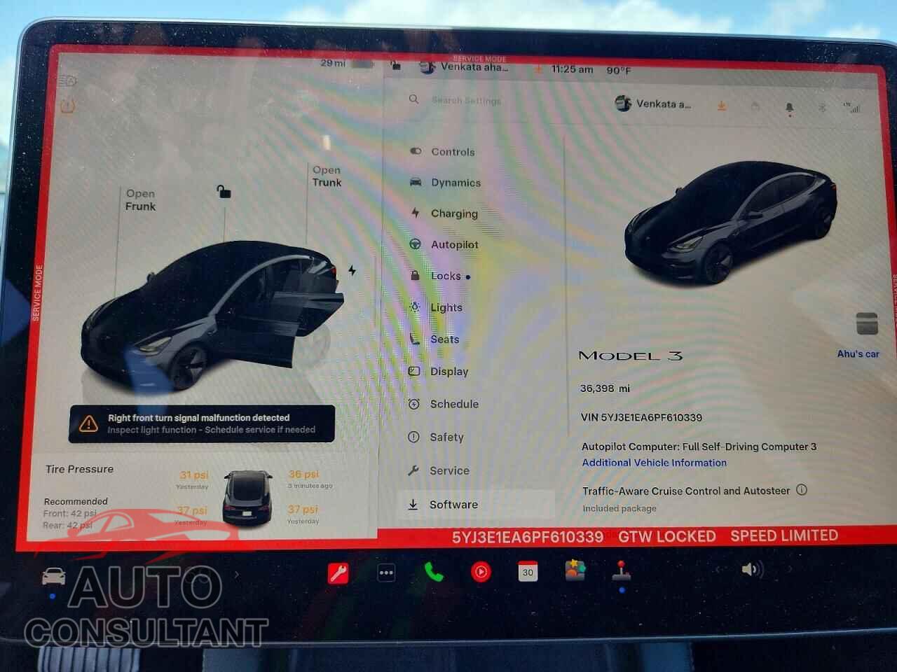 TESLA MODEL 3 2023 - 5YJ3E1EA6PF610339