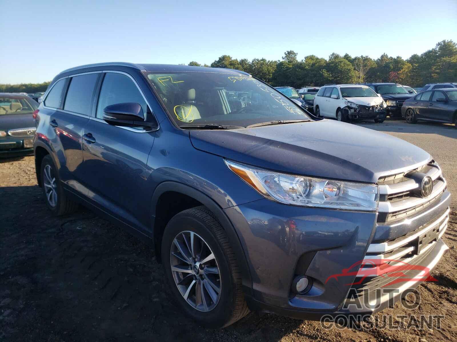 TOYOTA HIGHLANDER 2019 - 5TDJZRFH5KS962354