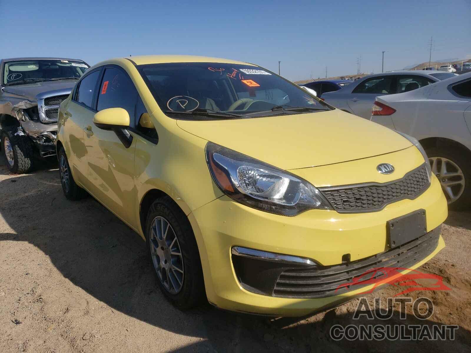 KIA RIO 2016 - KNADM4A30G6625783