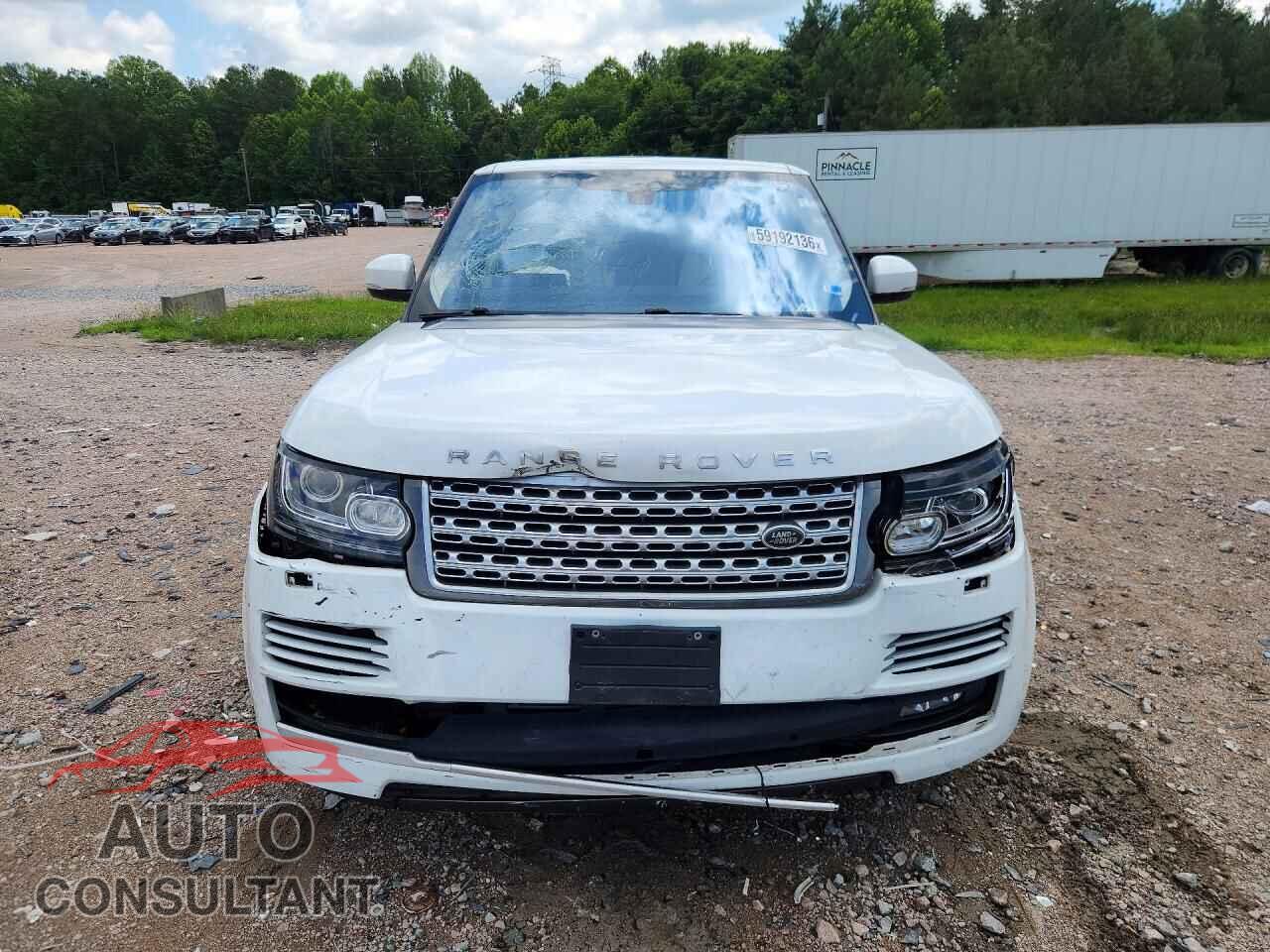 LAND ROVER RANGEROVER 2017 - SALGS2FE5HA322087