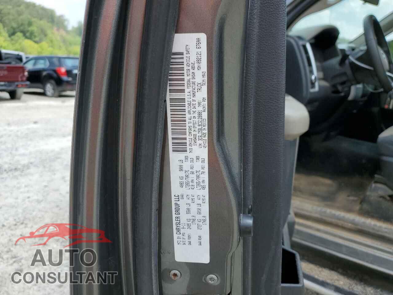 DODGE RAM 2500 2012 - 3C6LD5BL9CG128881